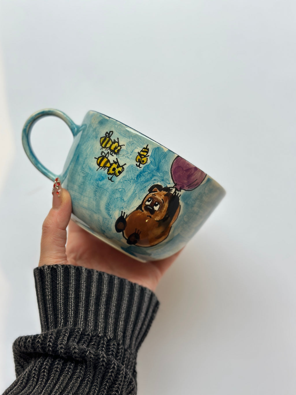 Winni the Pooh handmade mug