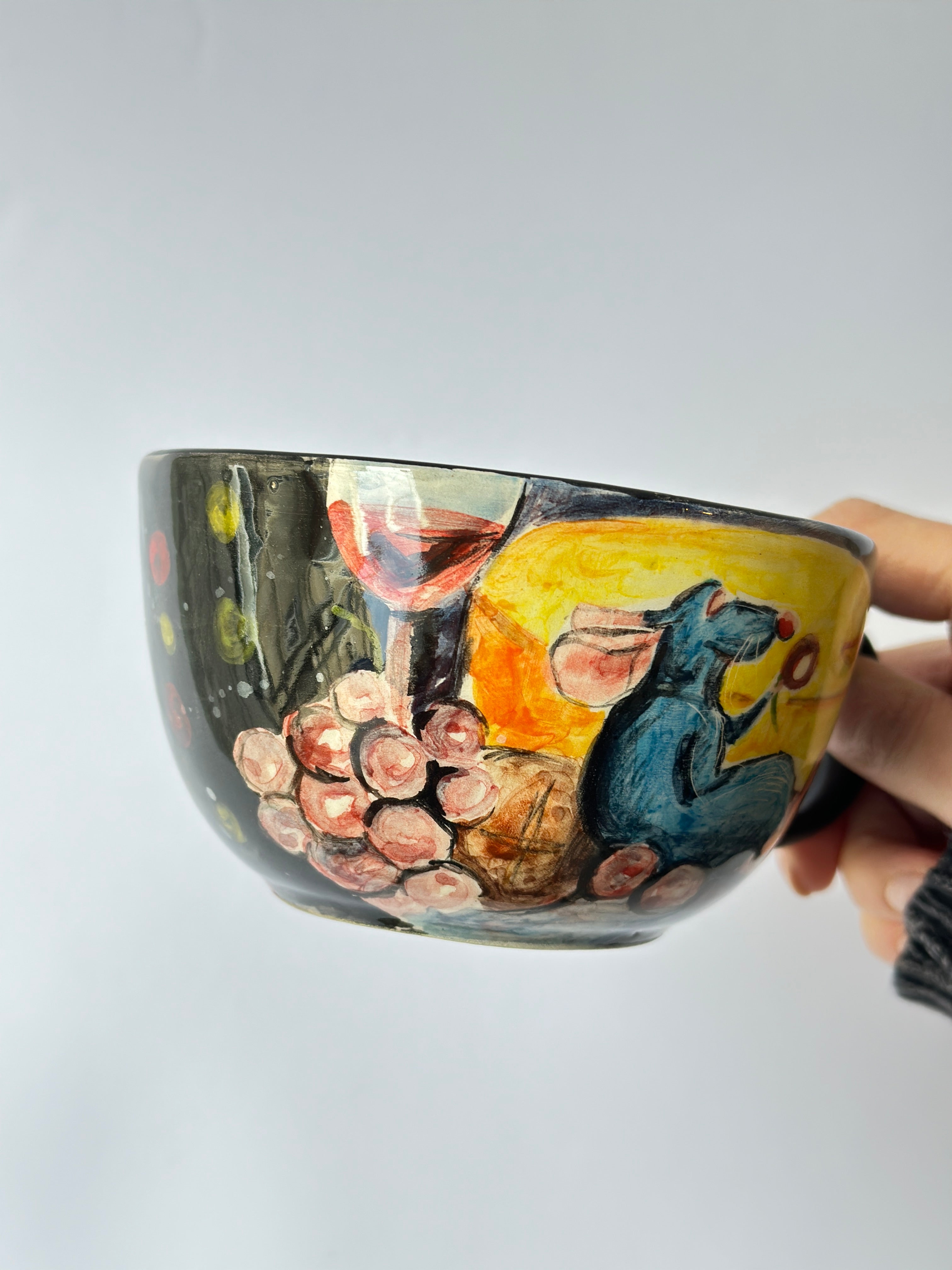 Ratatouille handmade mug