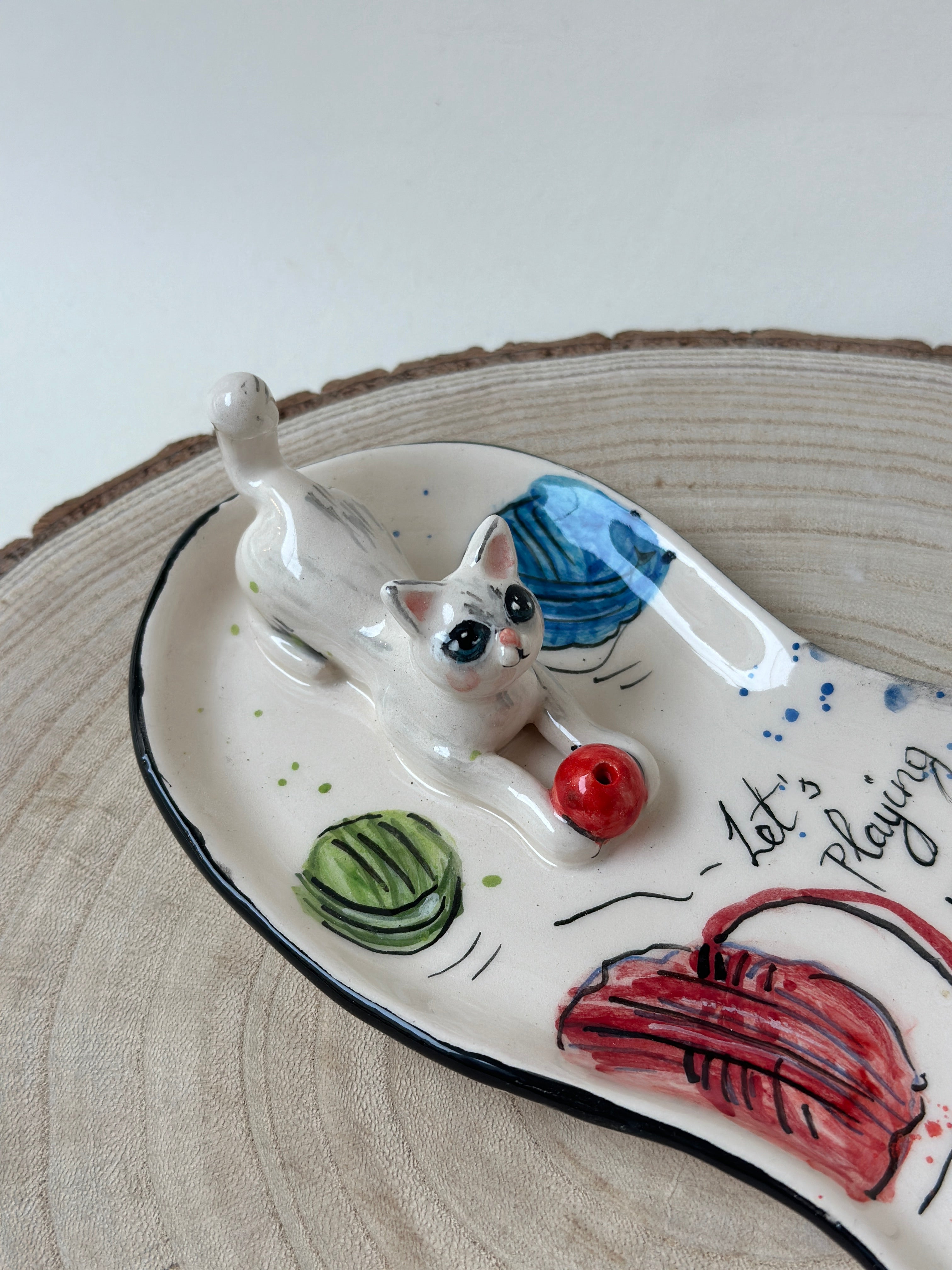 Cat Handmade burner