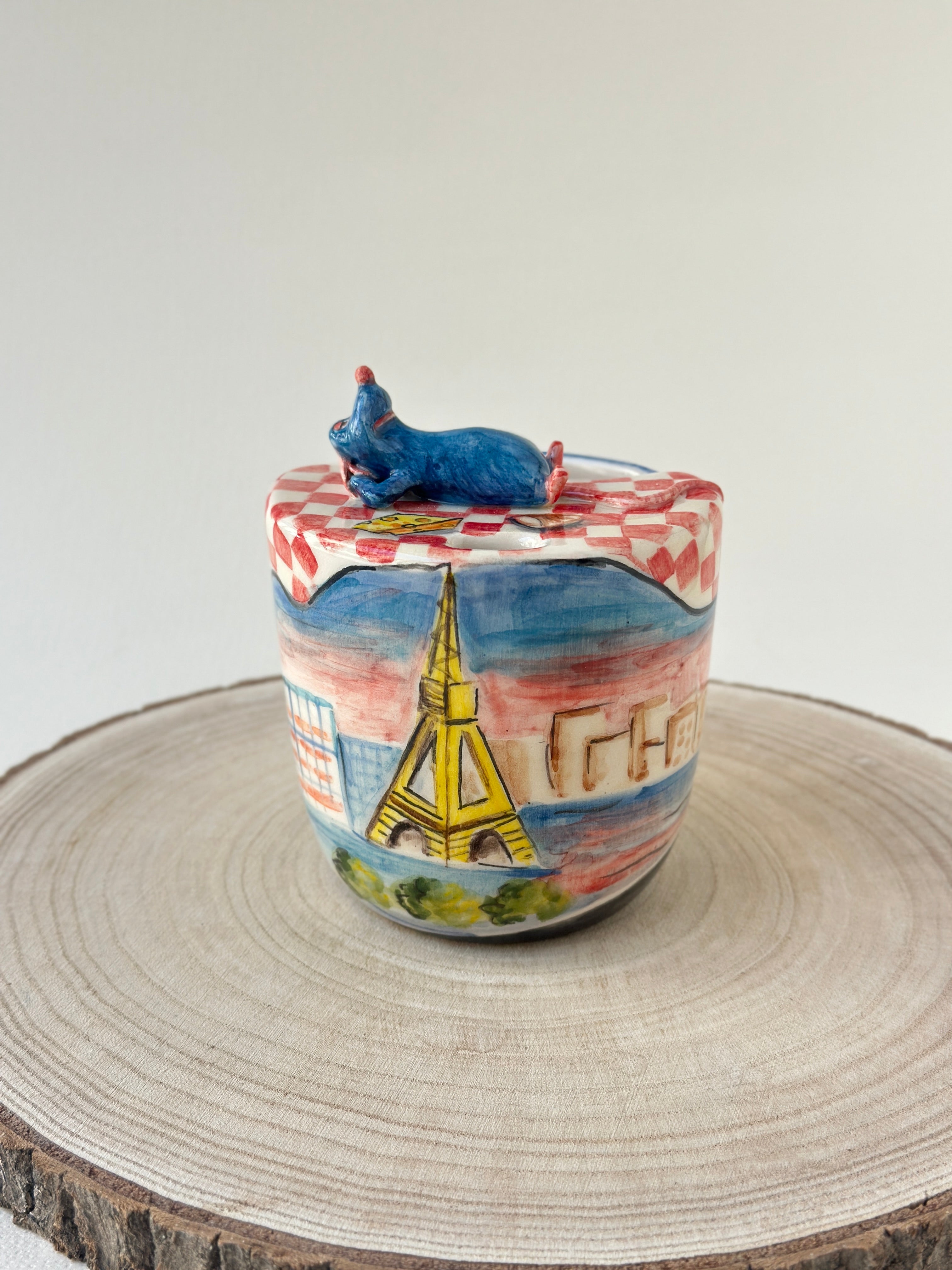 Ratatouille handmade takeaway mug