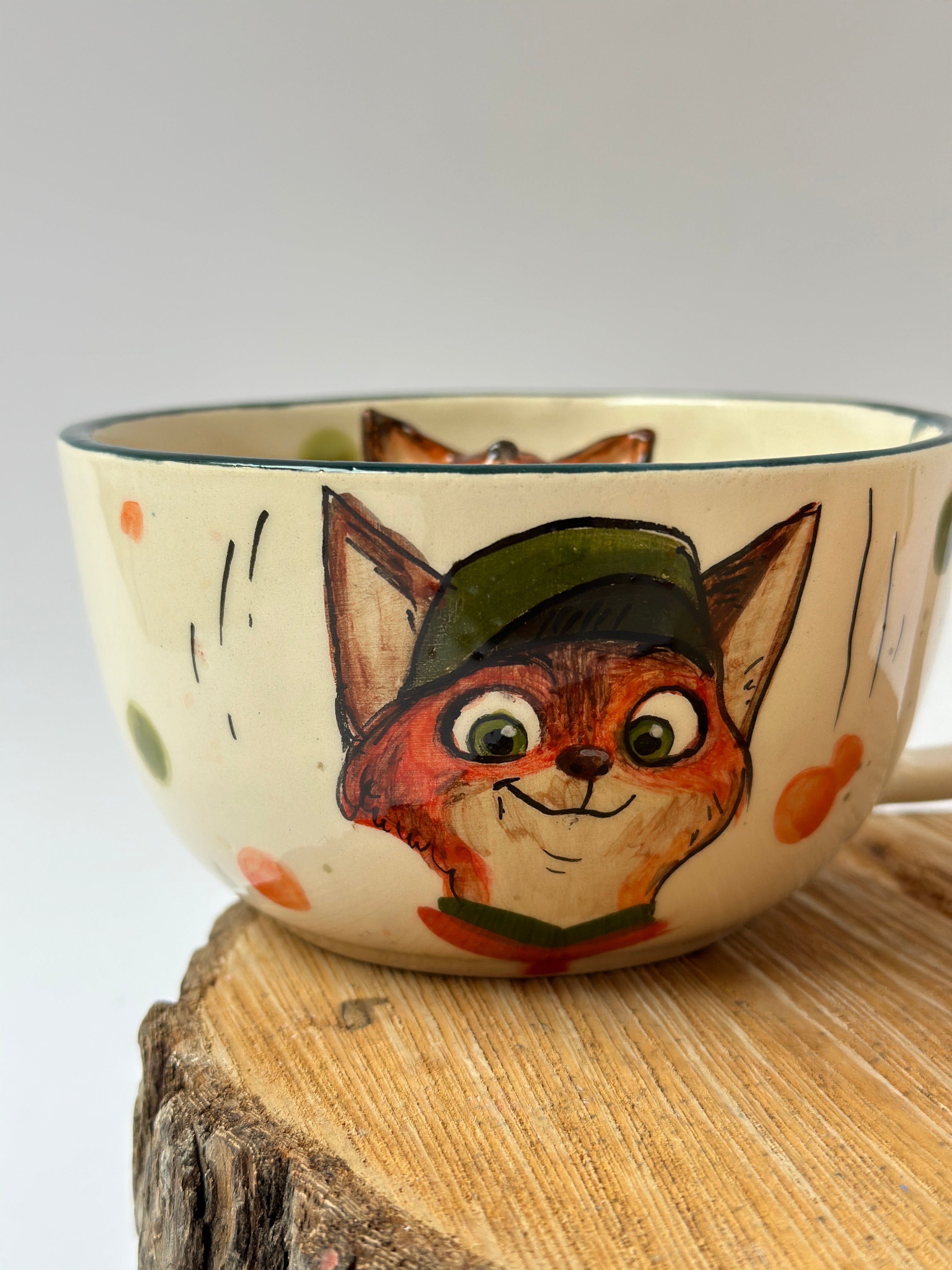 Zootopia Nick and Judy handmade mugs
