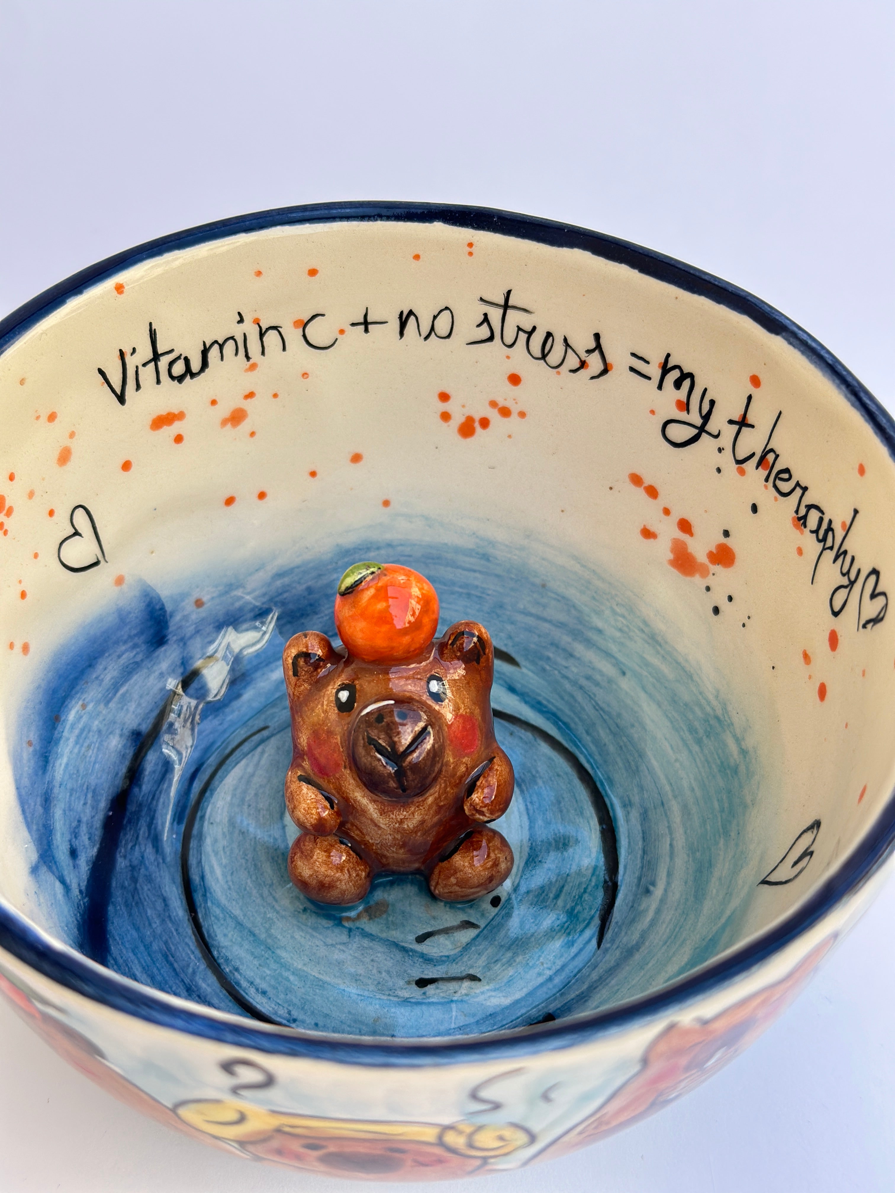 Capybara handmade mug
