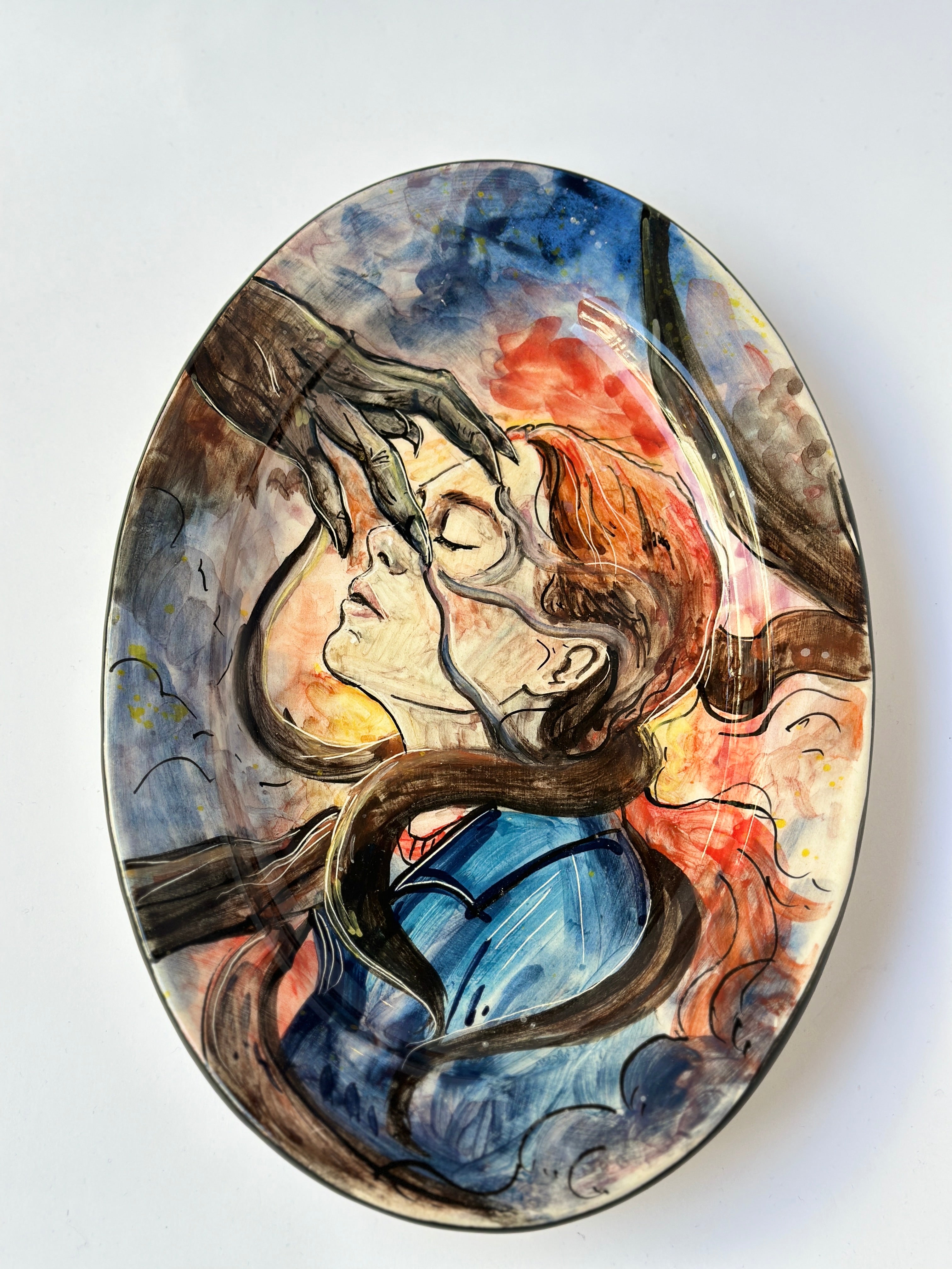 Stranger things “Max” handmade plate