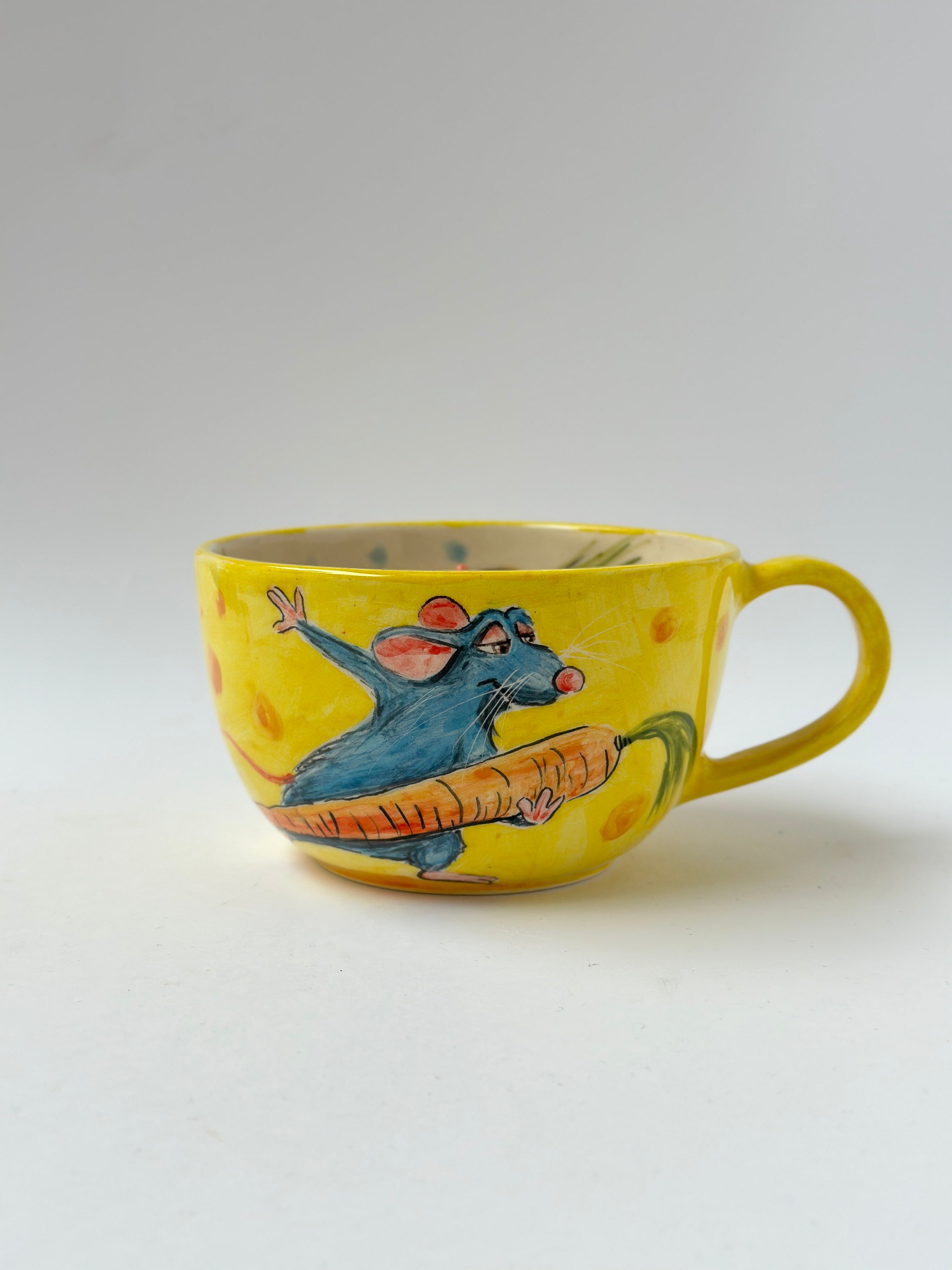 Ratatouille handmade mug