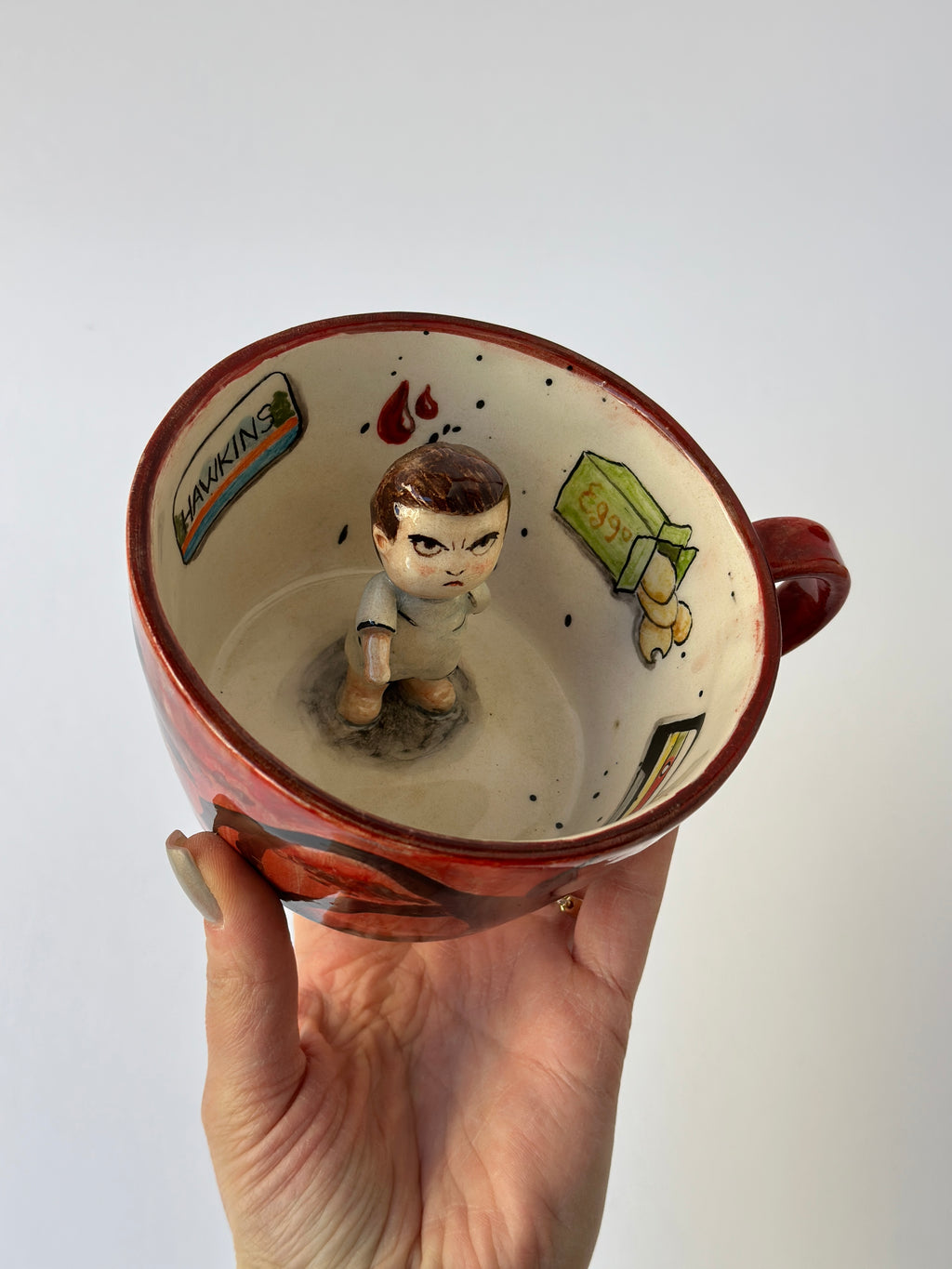 Stranger things “Eleven” handmade mug