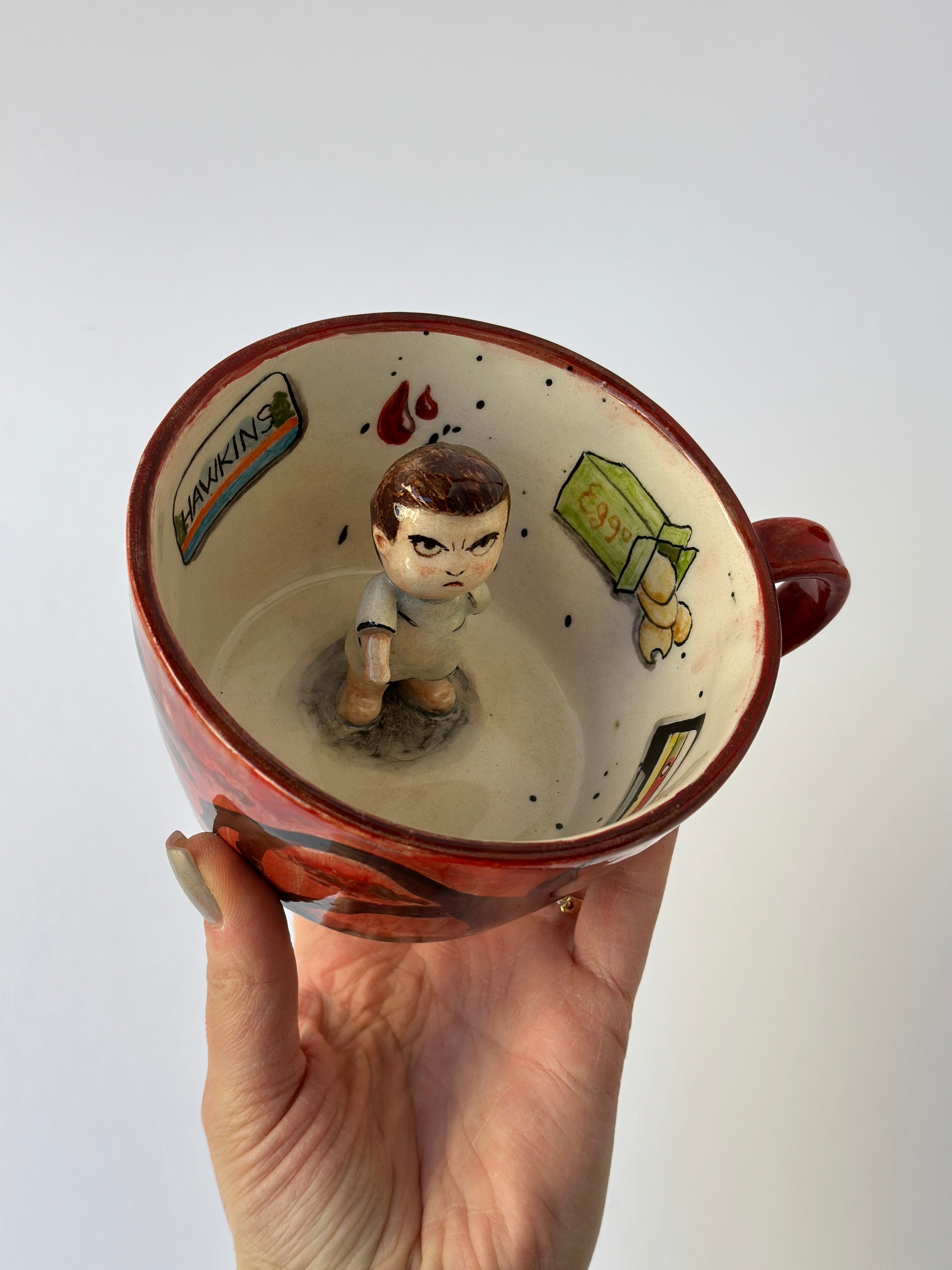 Stranger things “Eleven” handmade mug