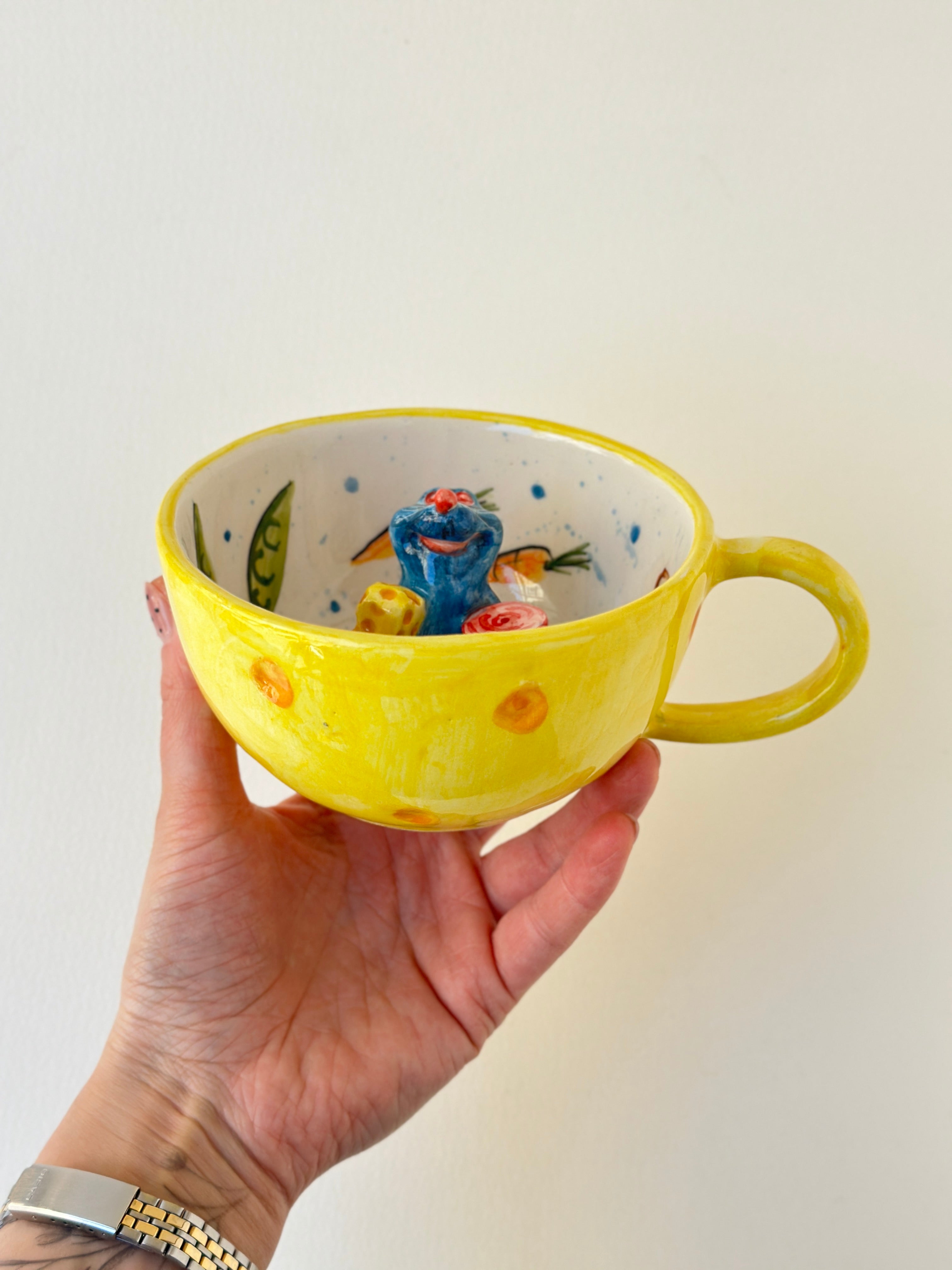 Ratatouille handmade mug