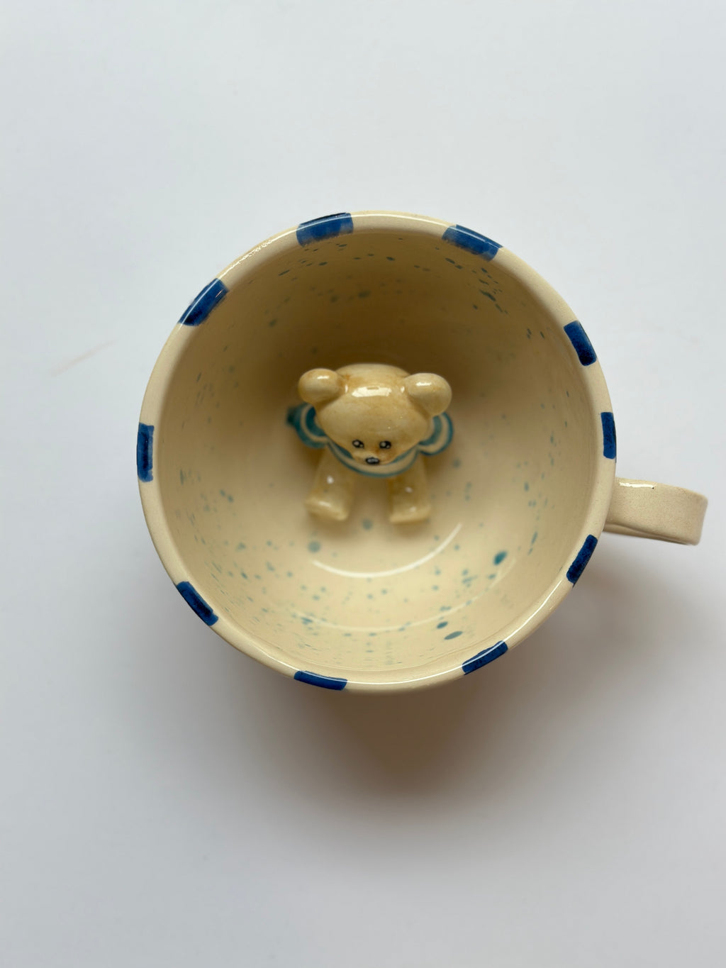 Teddy handmade mug