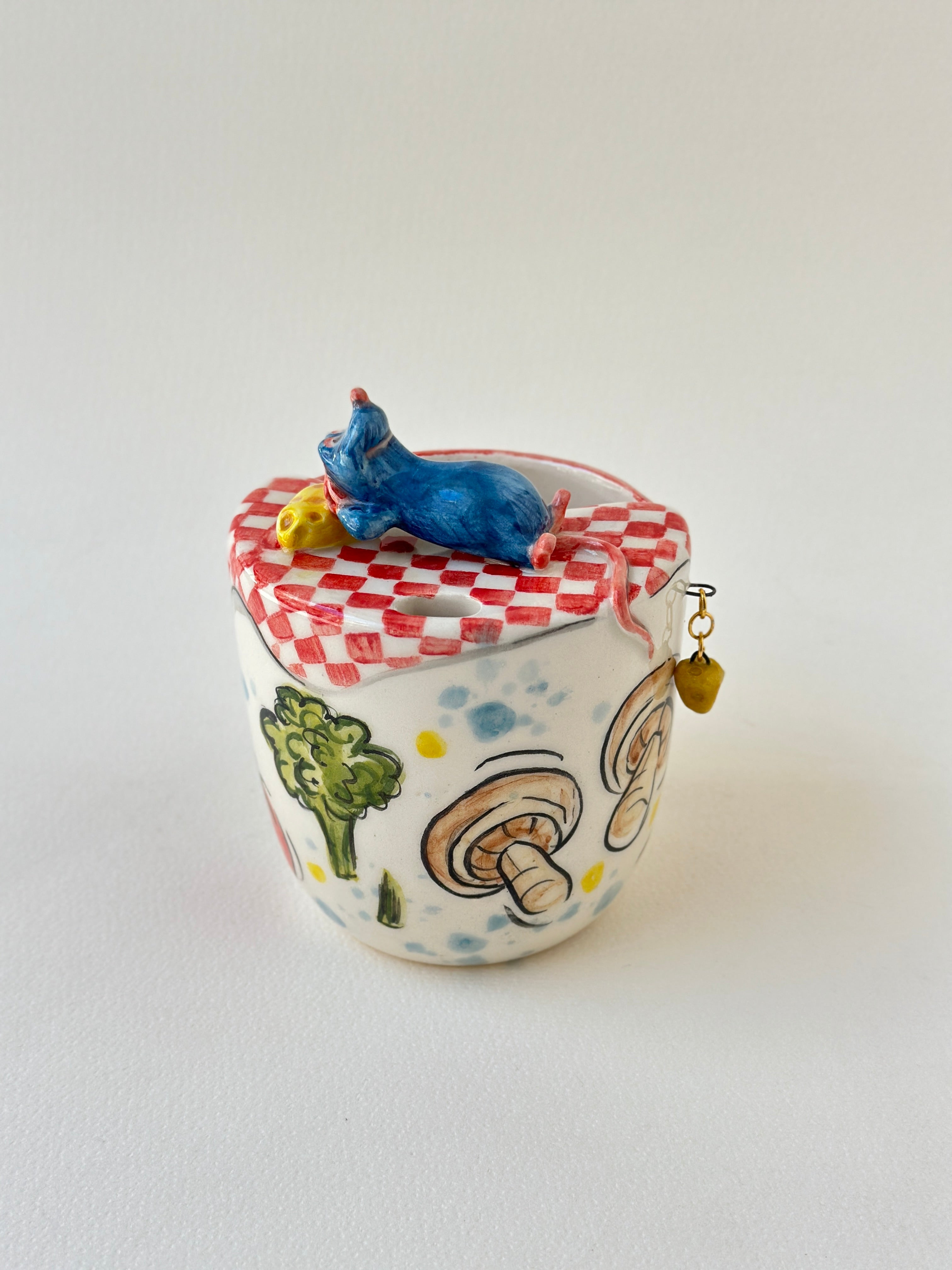 Little Chef handmade takeaway mug