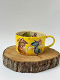 Ratatouille Emily and Remy handmade mug