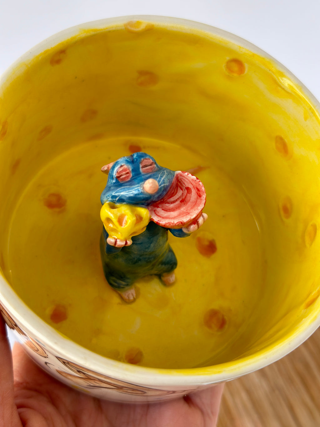 Ratatouille handmade mug