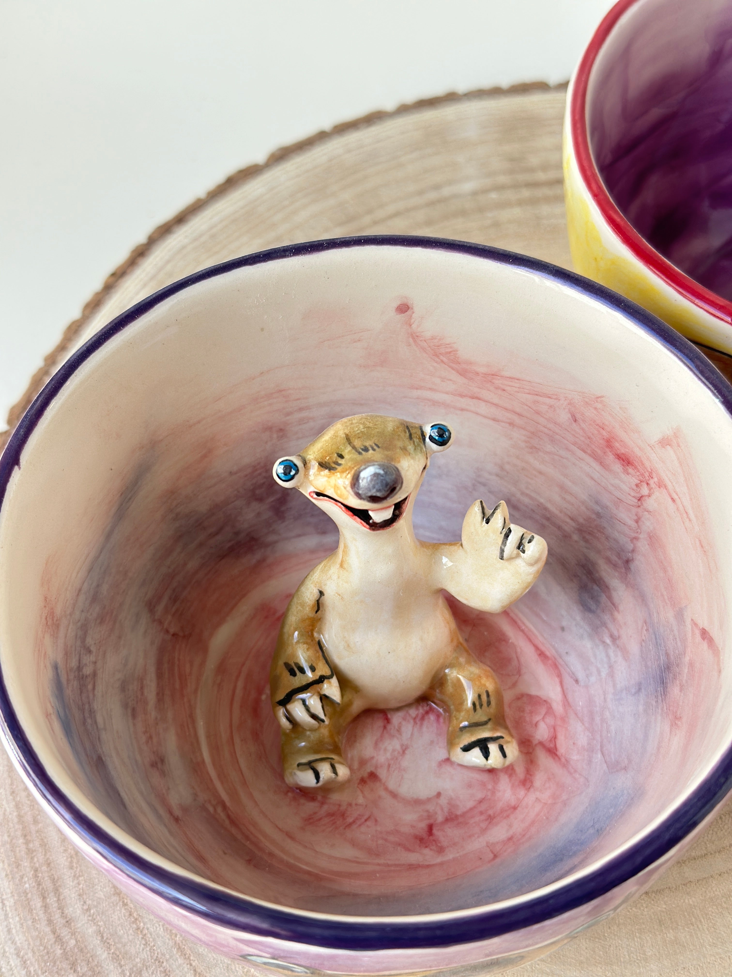 Sid and Brooke handmade mugs