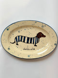Dachshund plate