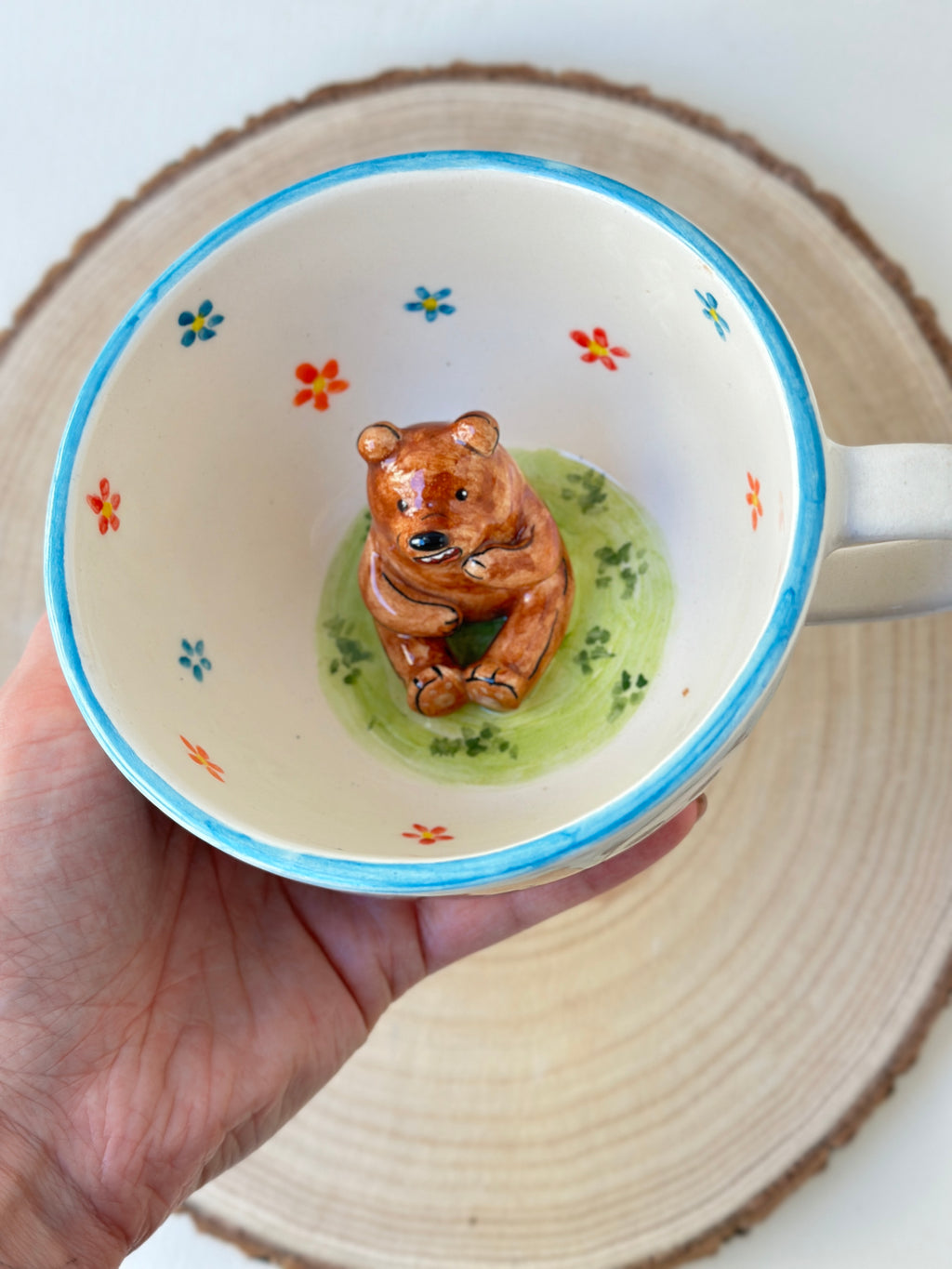 Handmade mug ceramic