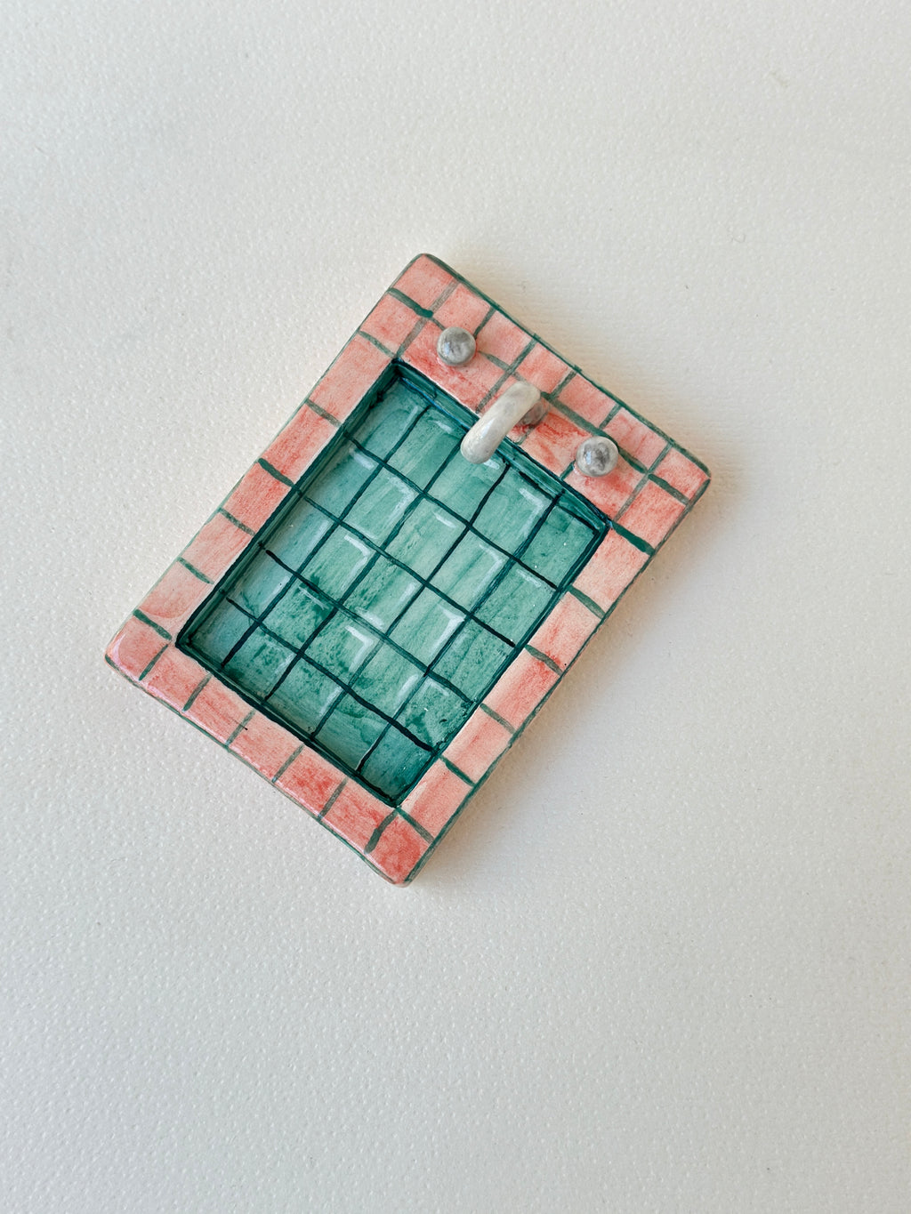 Handmade ceramic ashtray