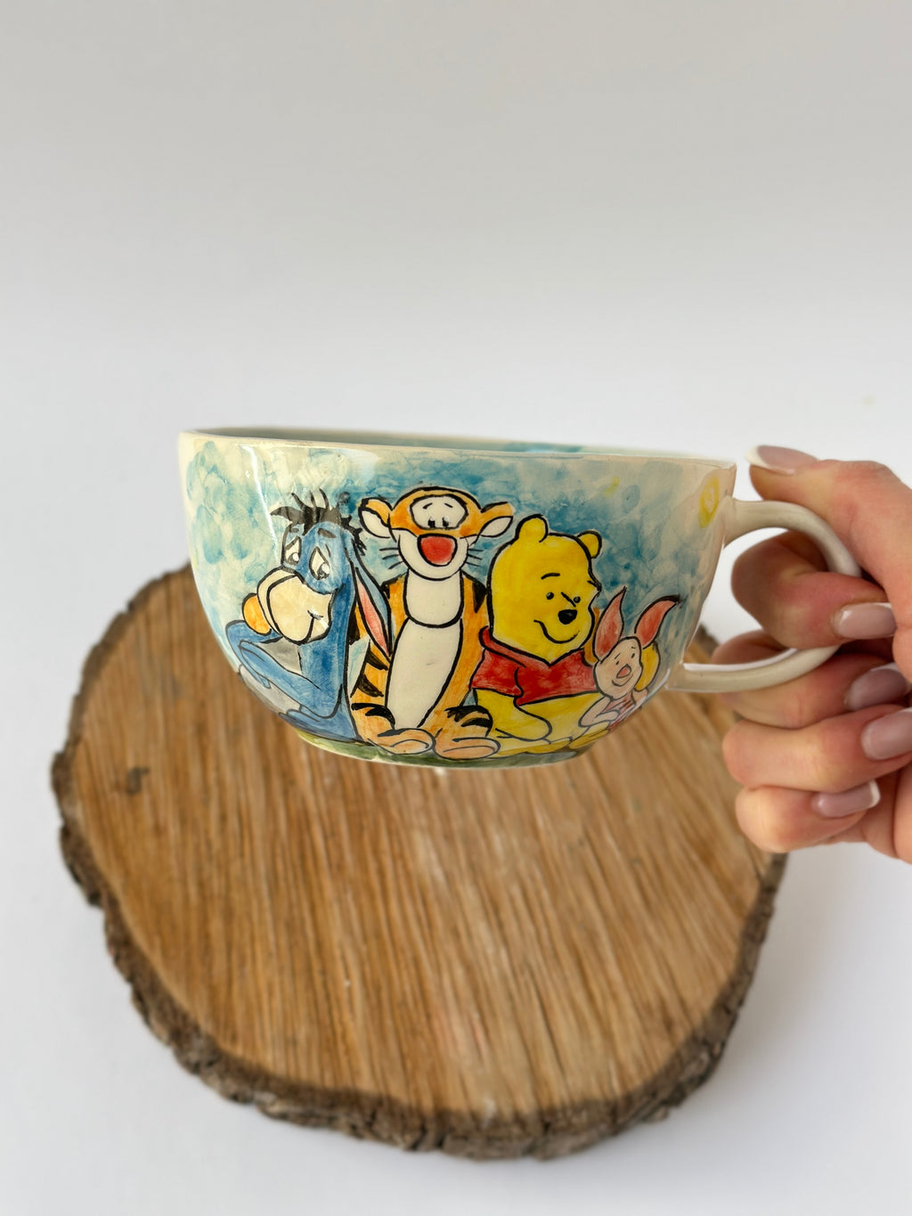 Winni The Pooh handmade mug