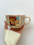 Simba and Nala handmade mug