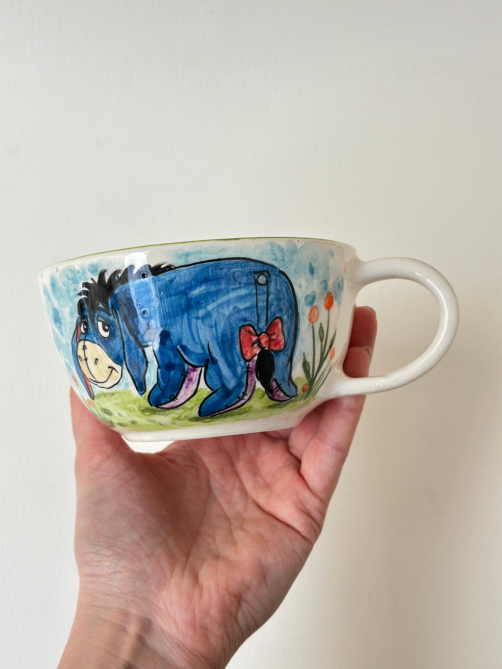 Winni The Pooh “Eeyore” handmade mug