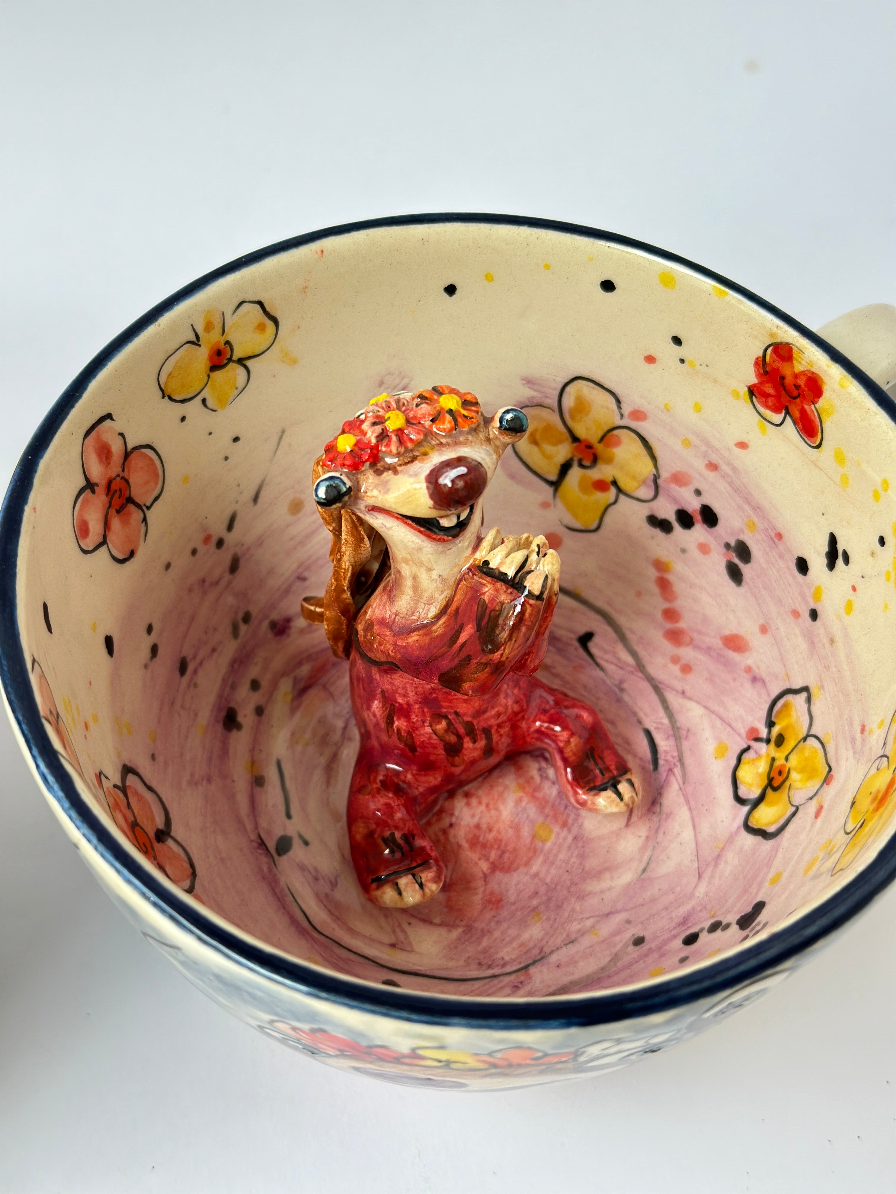 İce age Brooke handmade mug