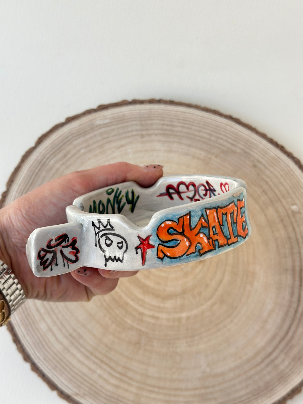 Handmade ashtray