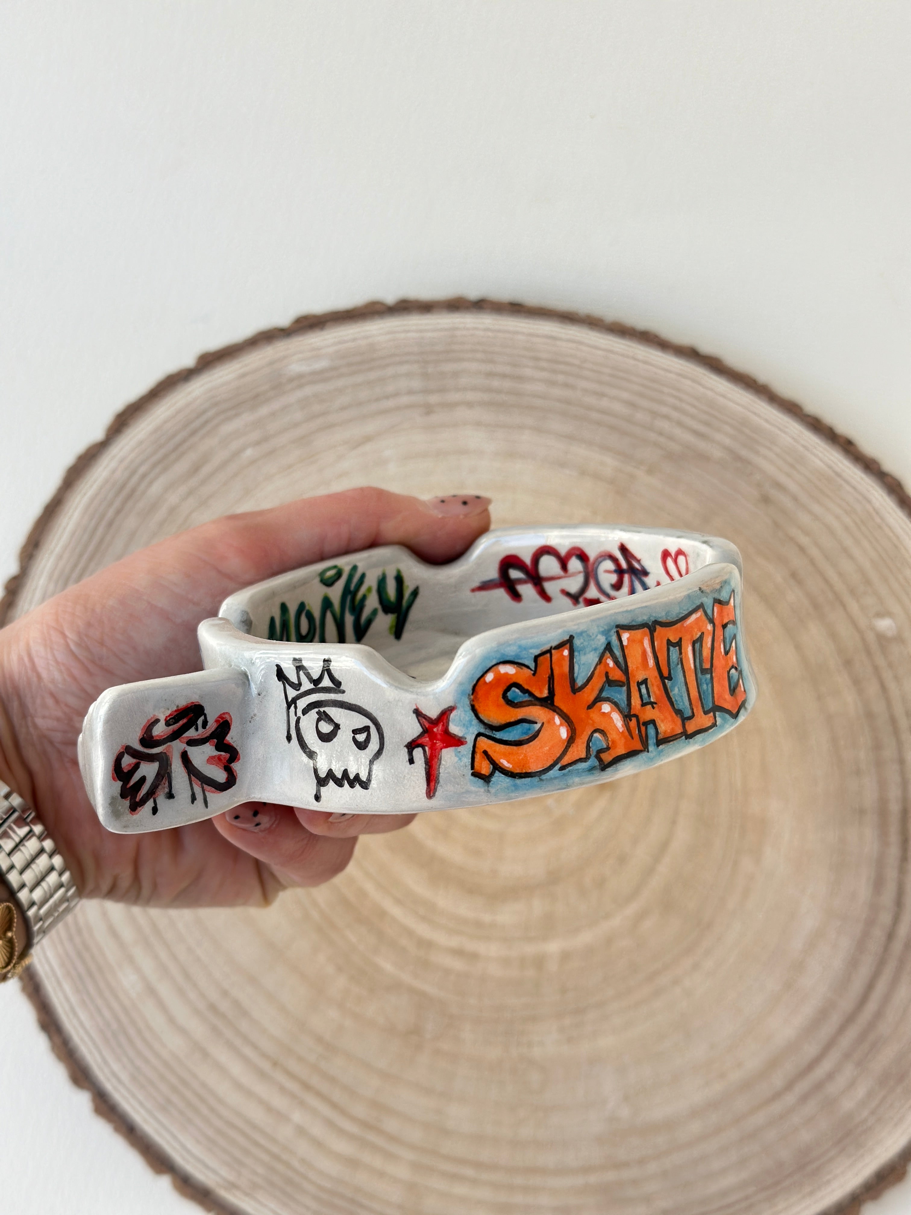 Handmade ashtray