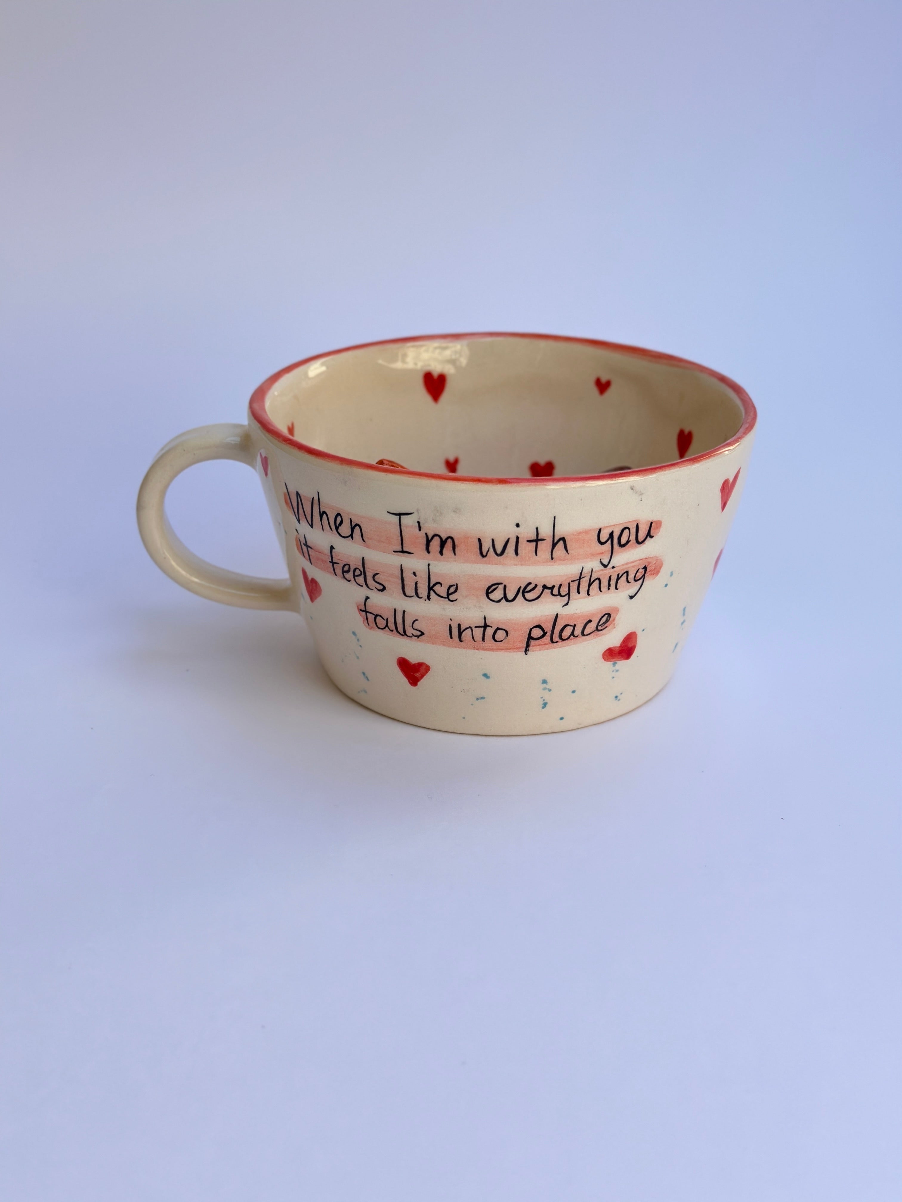 Lovely Cats handmade mug