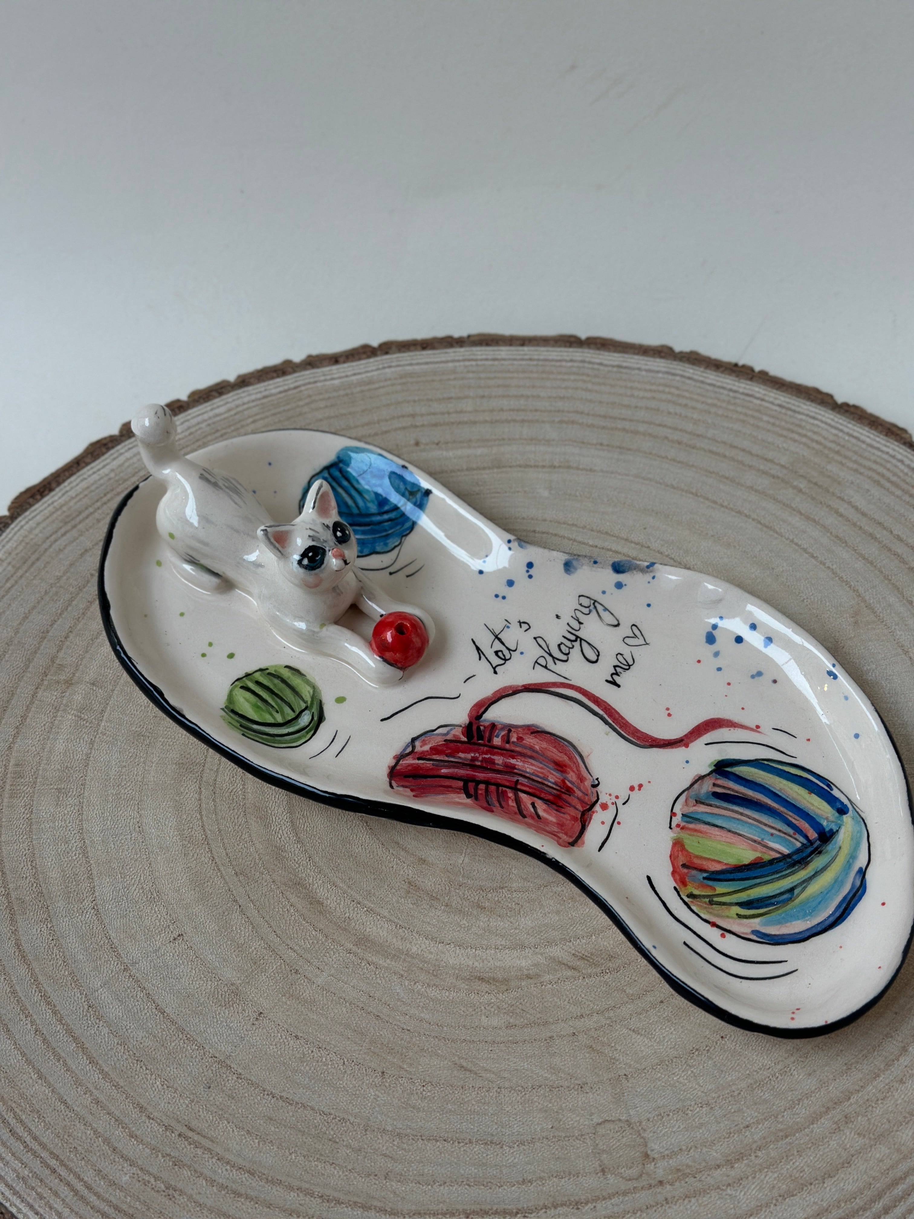 Cat Handmade burner