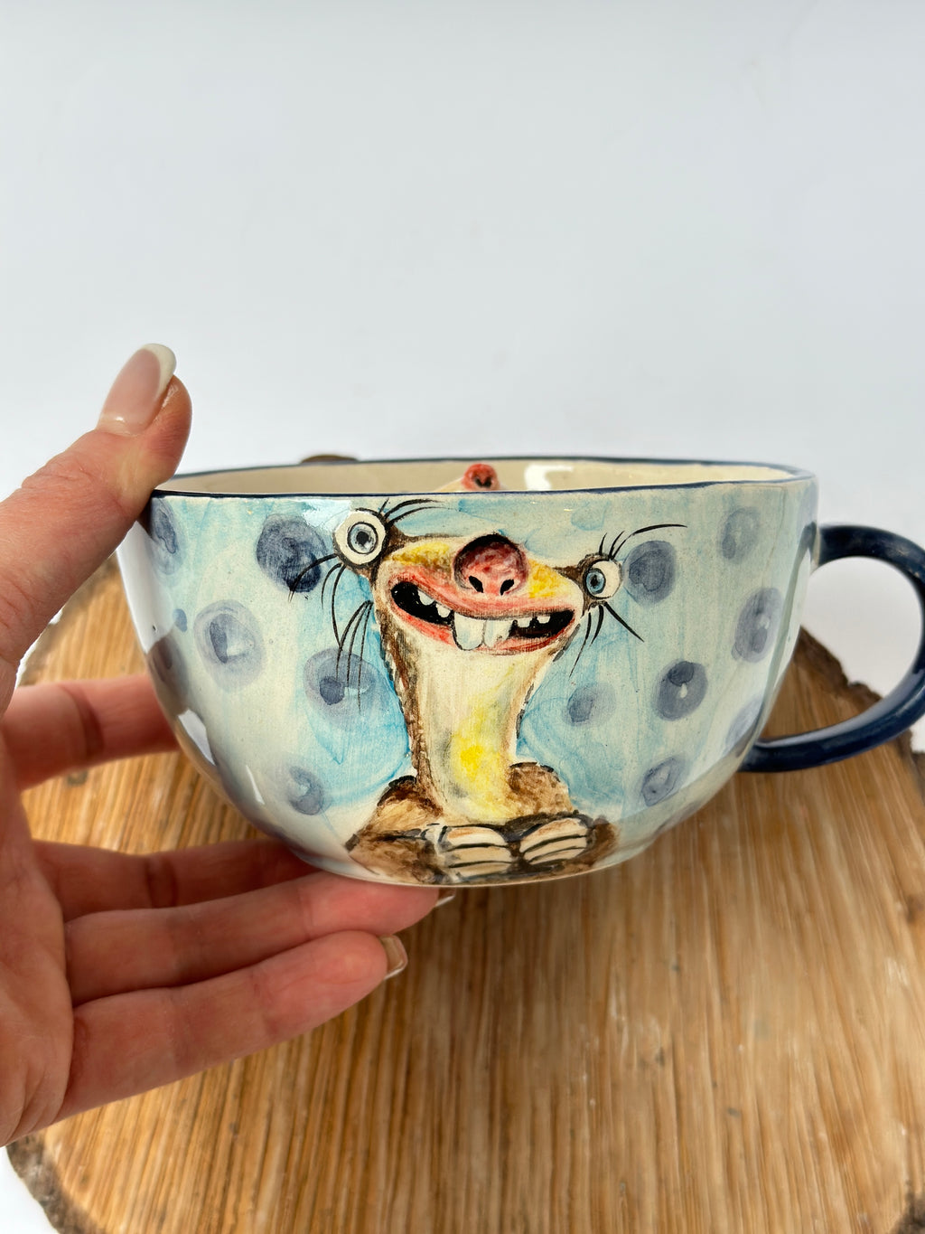 İce age Sid handmade mug (There are my babies)