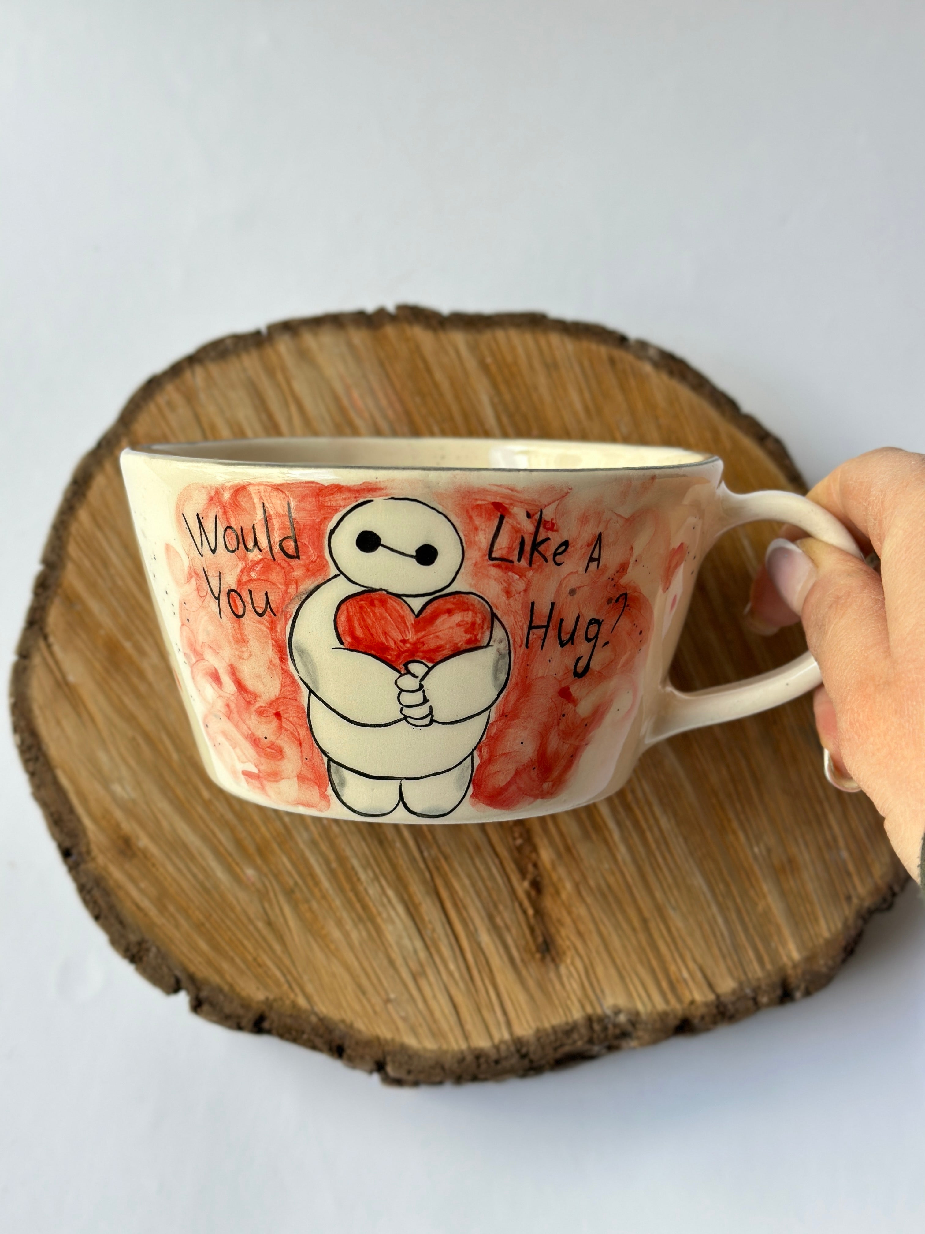 Big hero handmade mug
