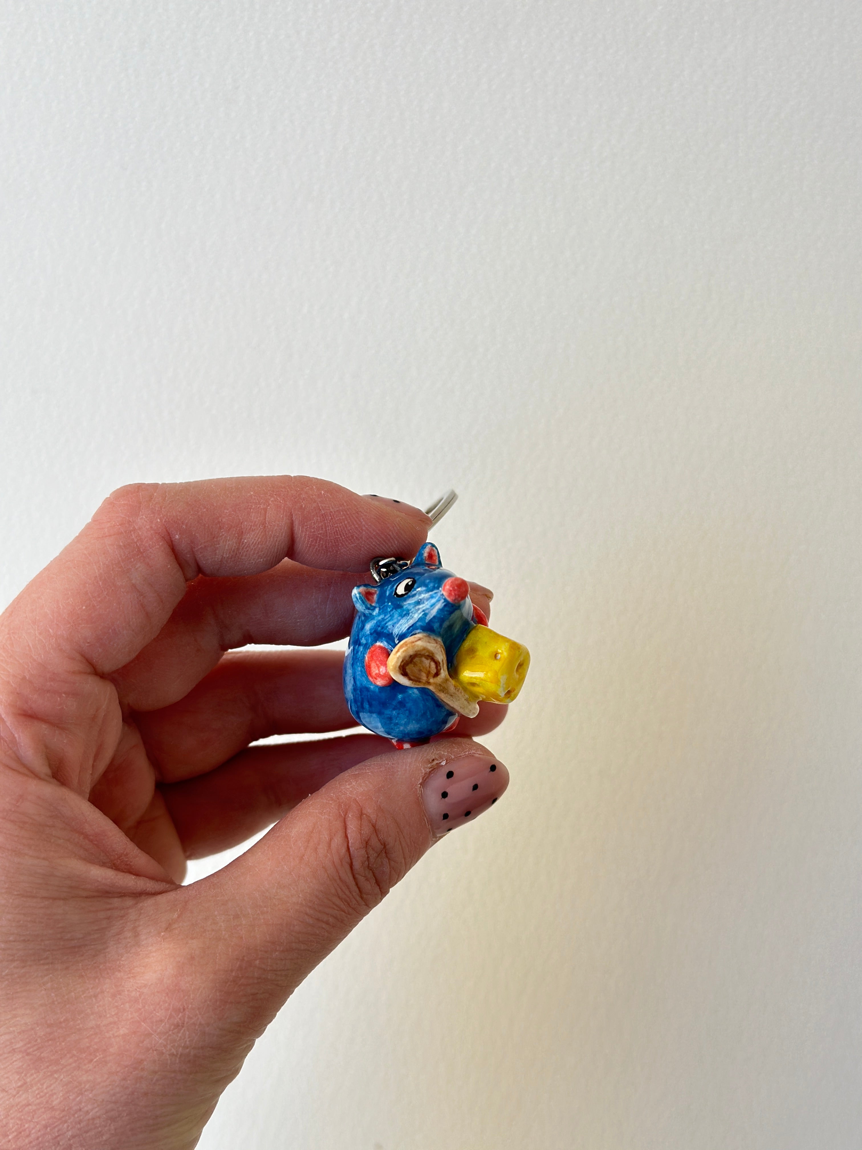 Ratatouille Remy handmade keychain ( only one piece)