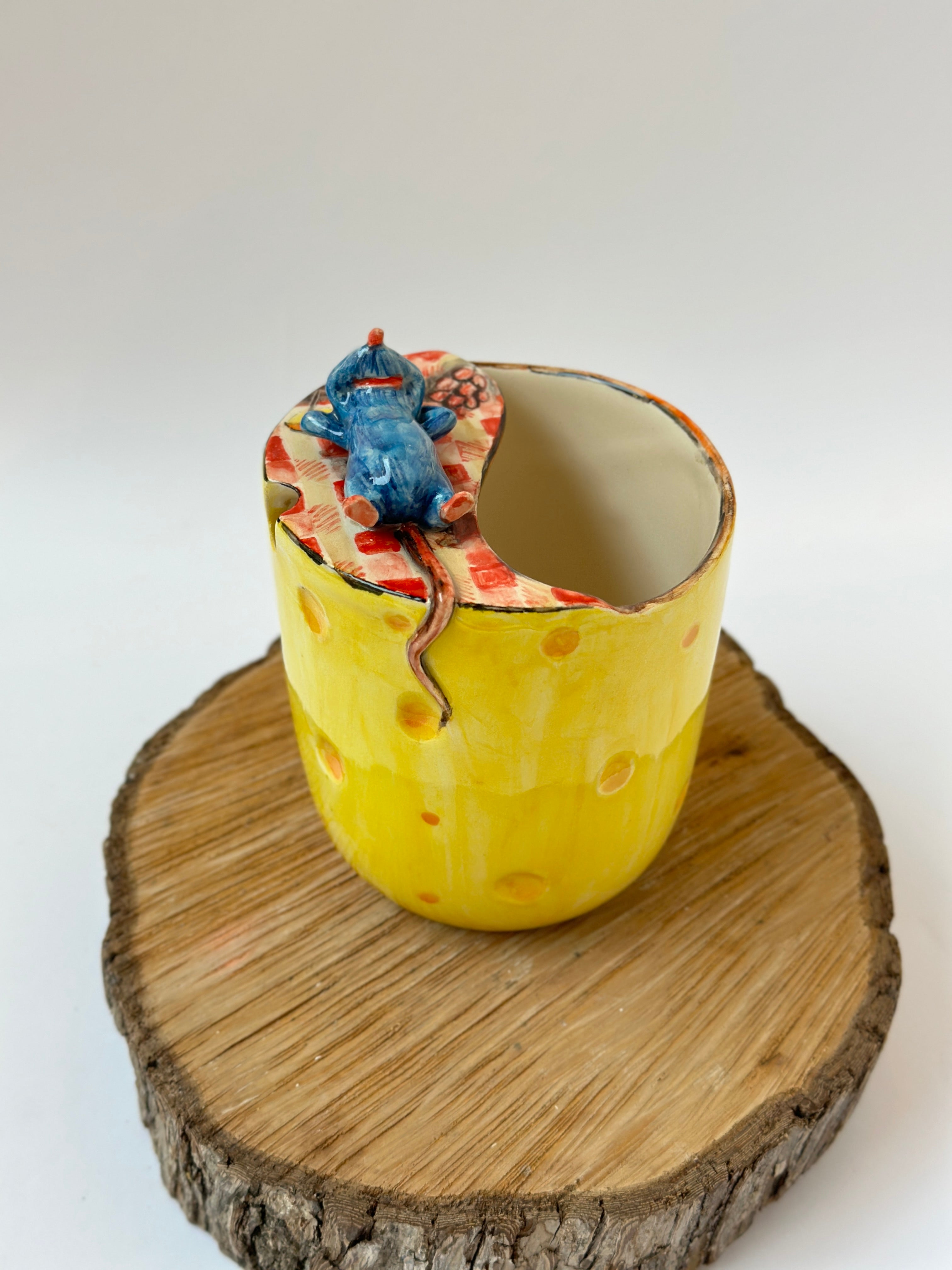 Ratatouille takeaway handmade mug