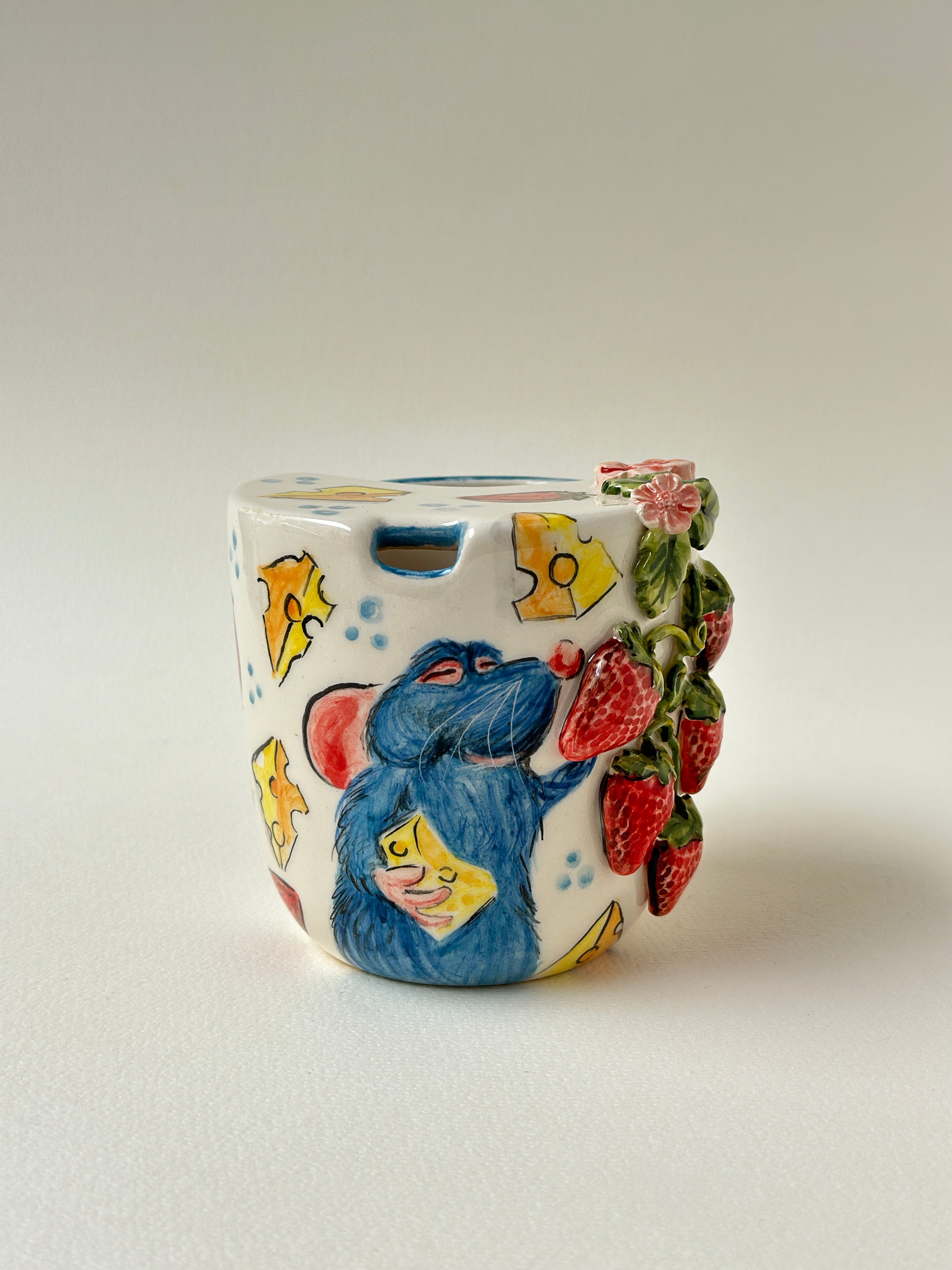 Ratatouille handmade takeaway mug