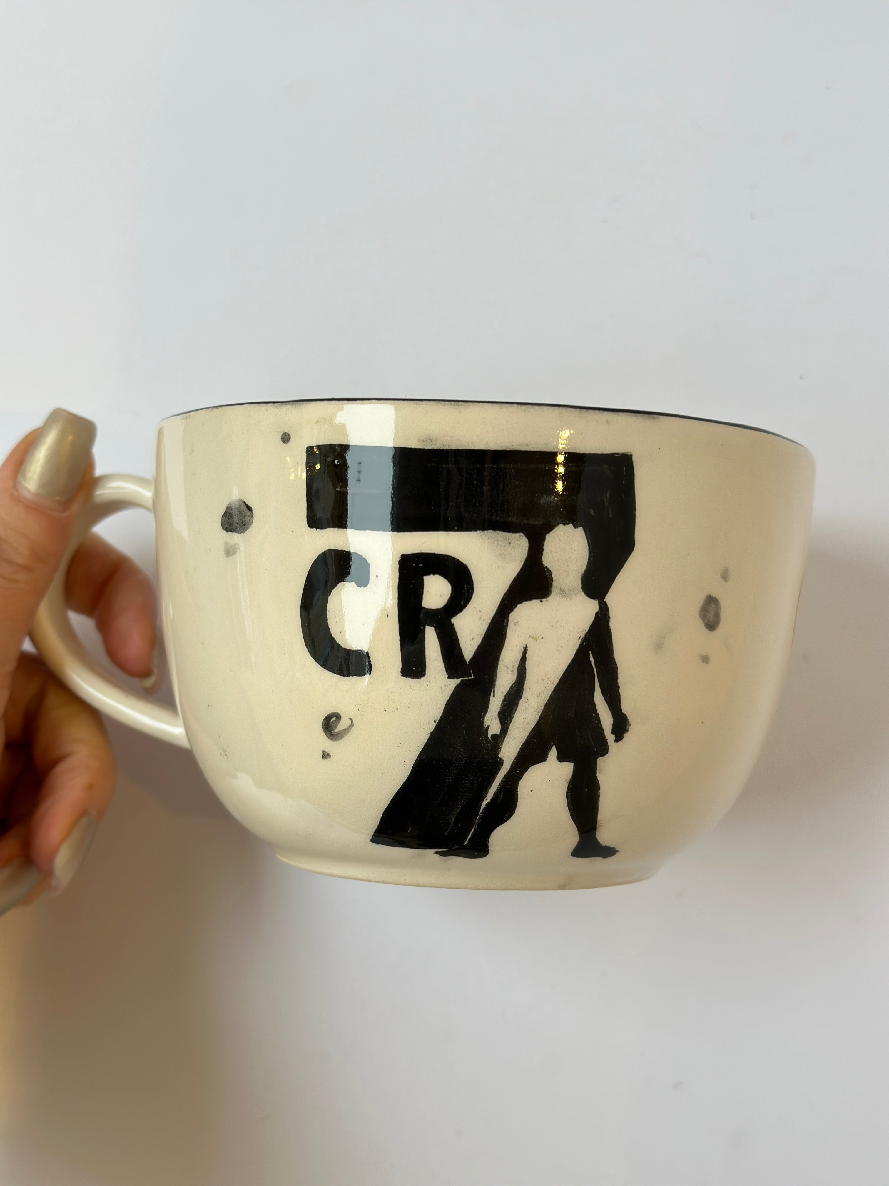 Ronaldo handmade mug