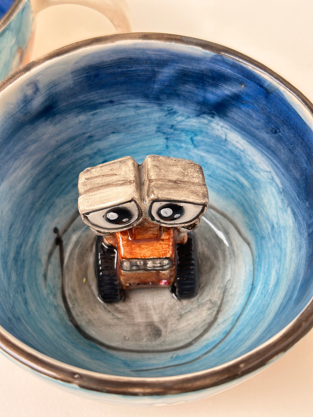 WALL-E handmade mugs