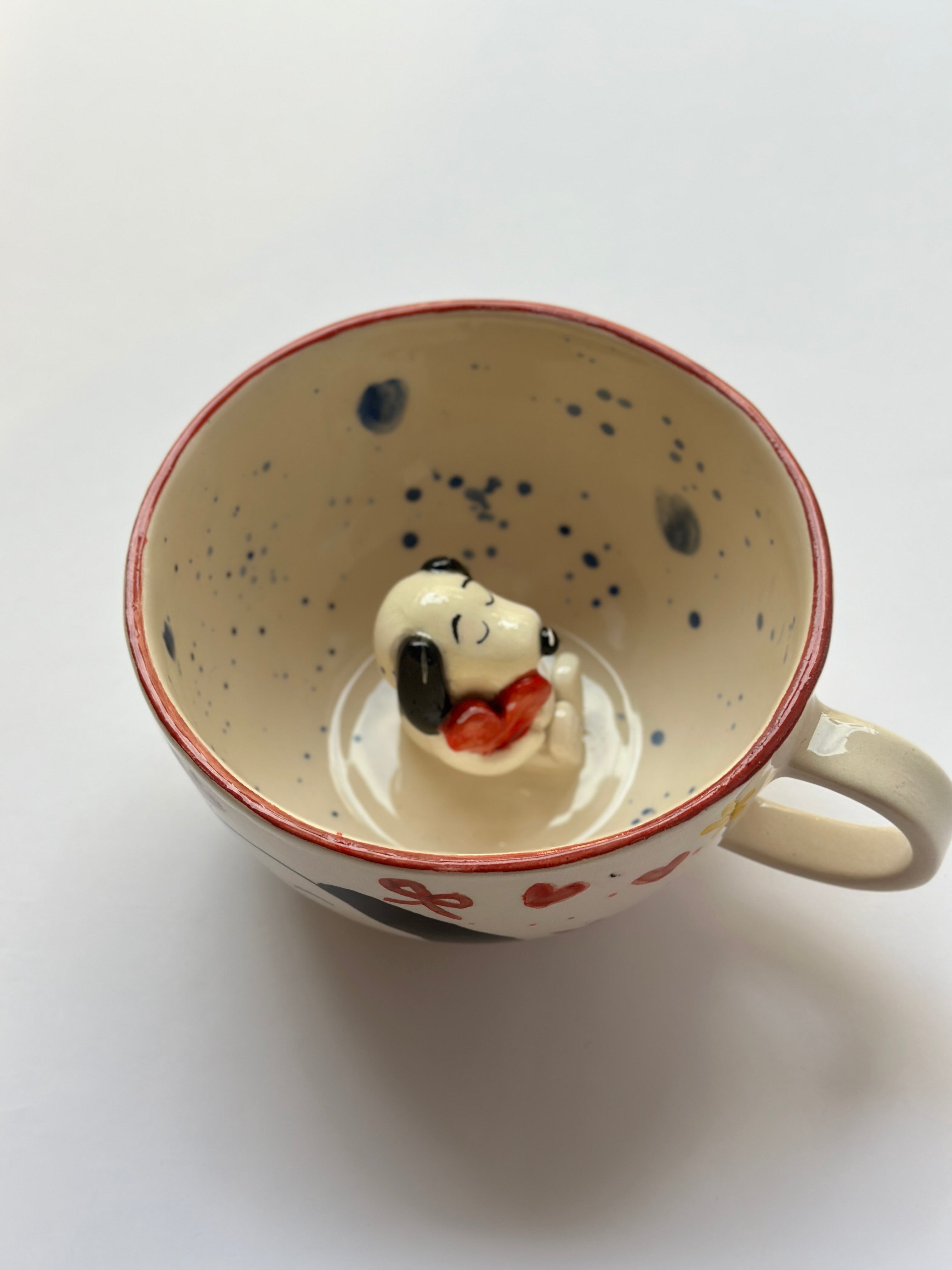 Snoopy handmade mug