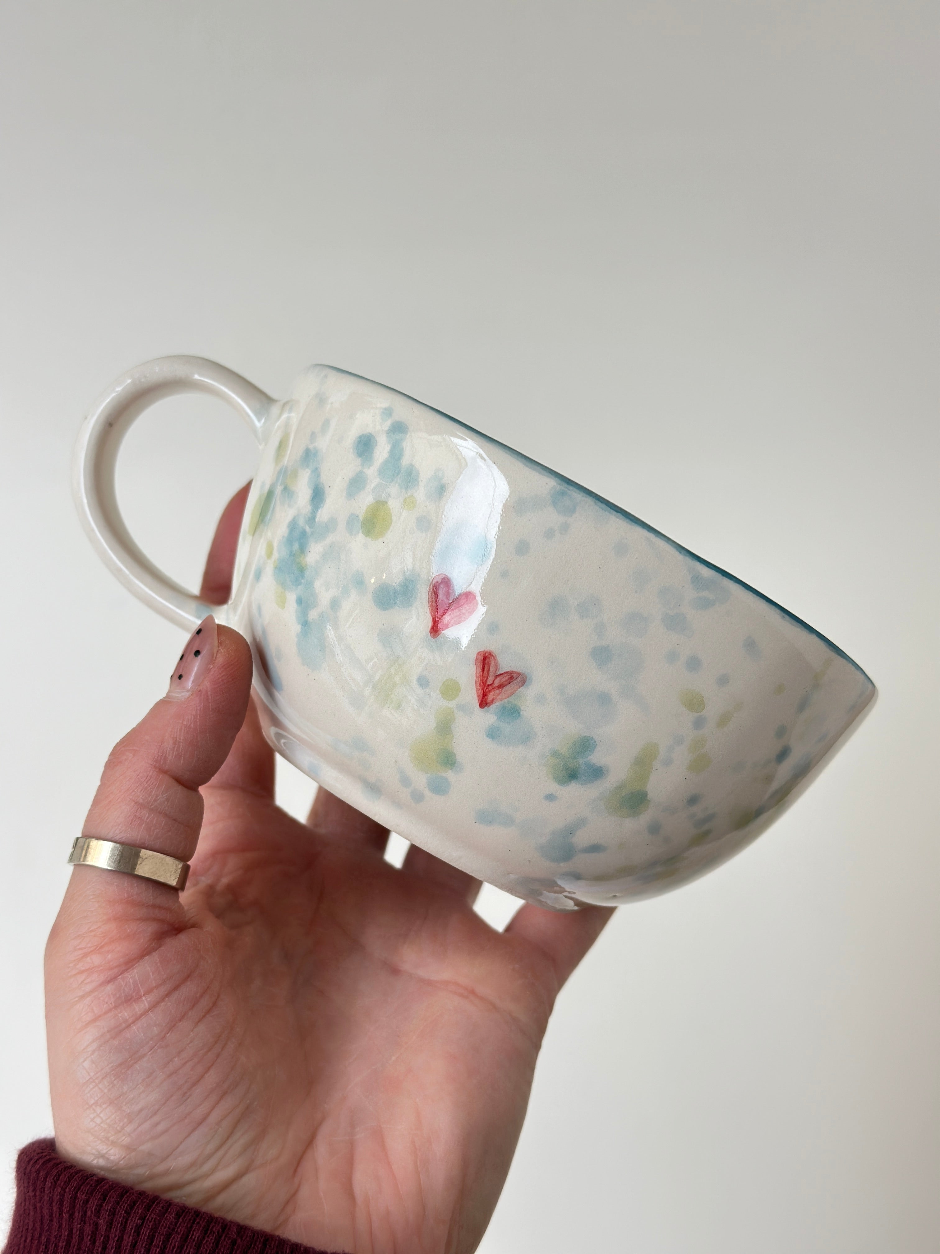 Teddy handmade mug