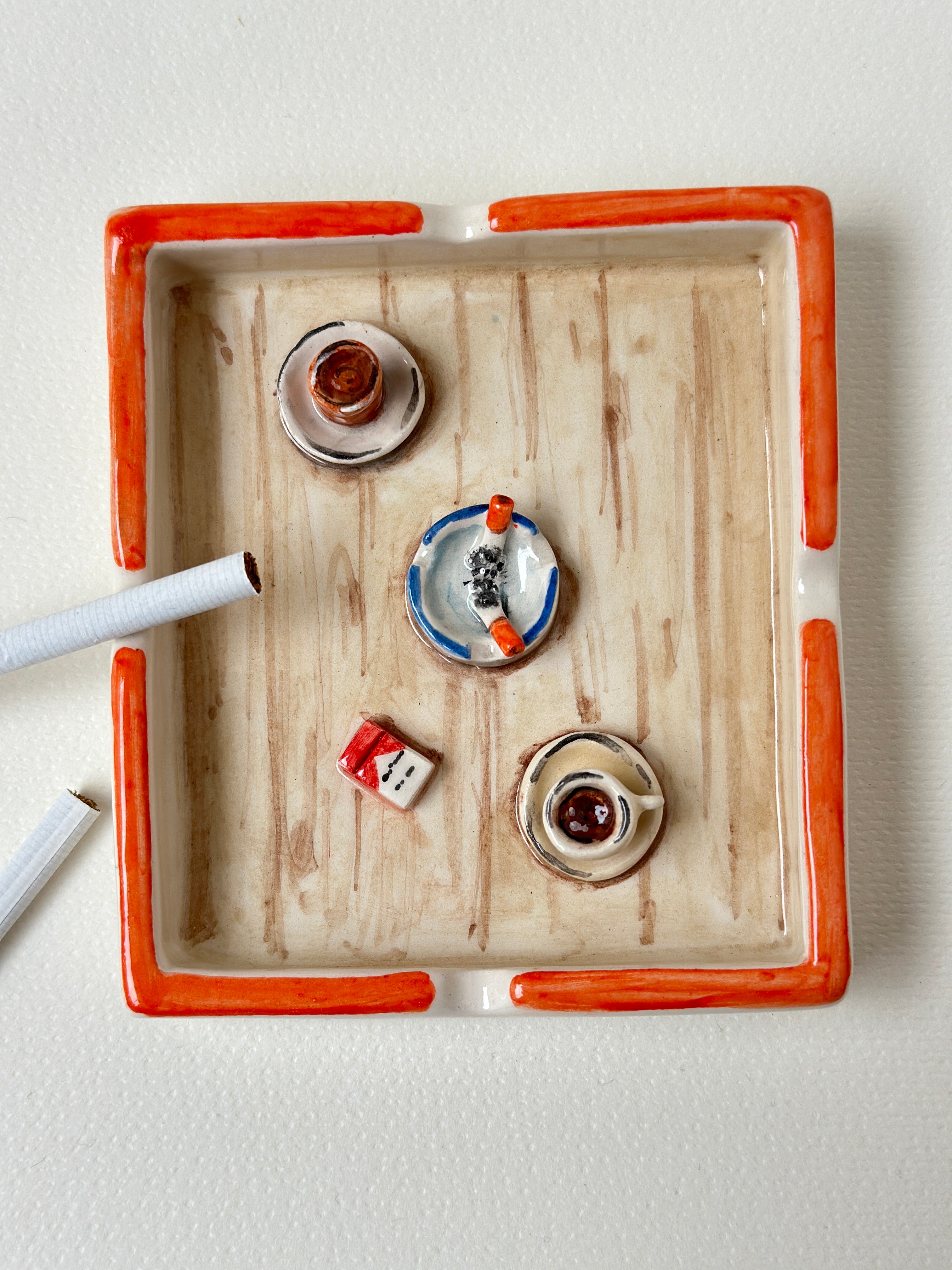 Handmade ashtray