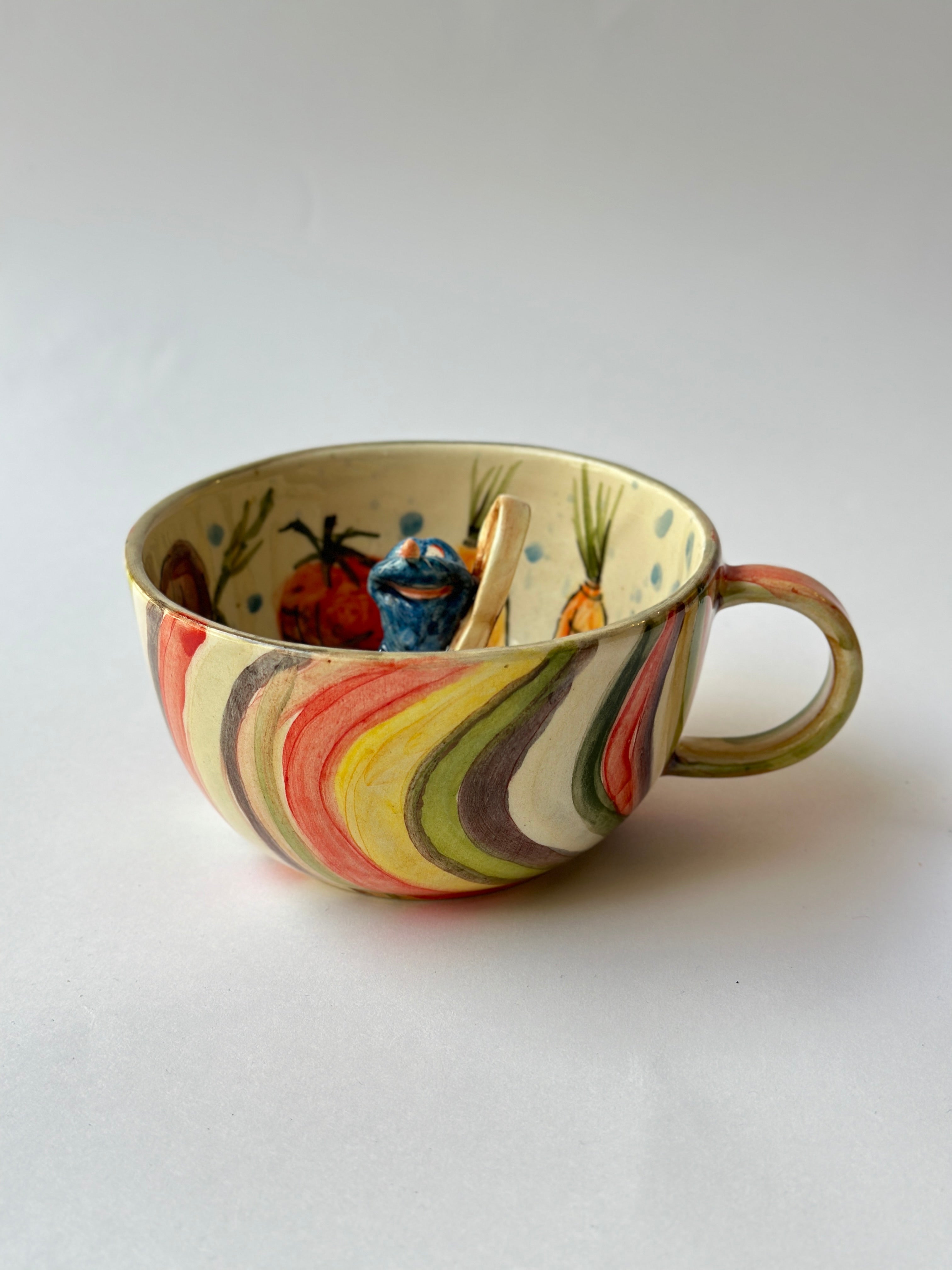 Ratatouille handmade mug
