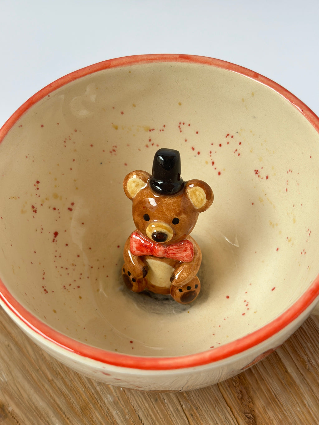 Teddy handmade mug