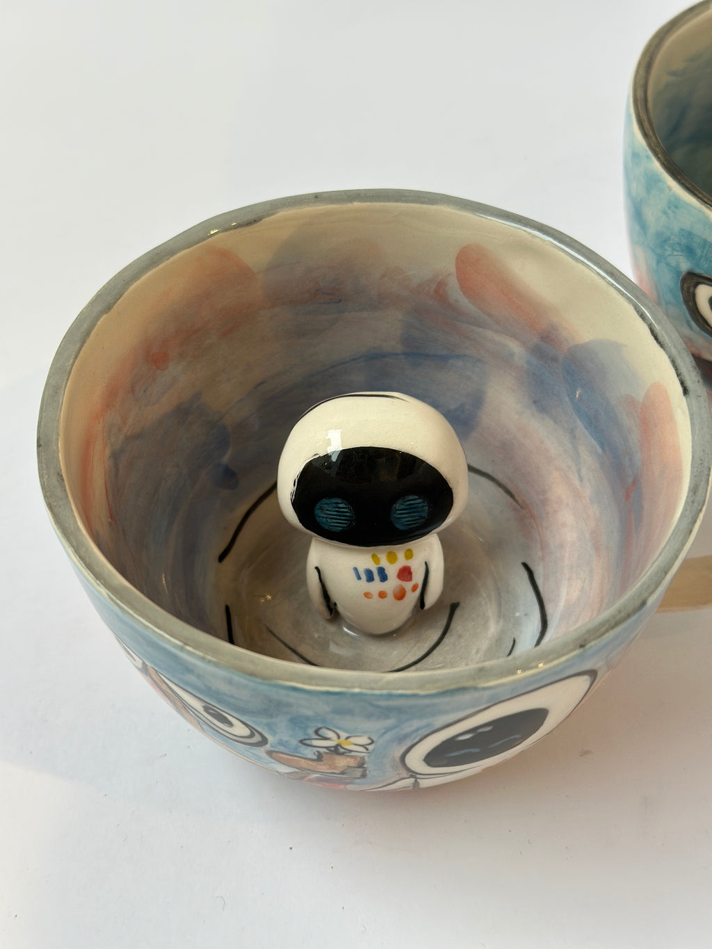 WALL-E handmade mugs