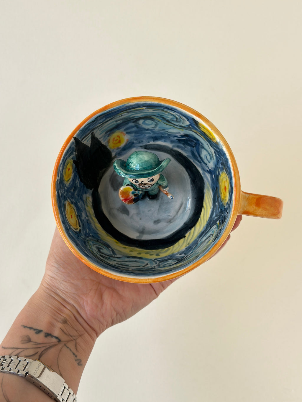 Vincent wan Gogh handmade mug