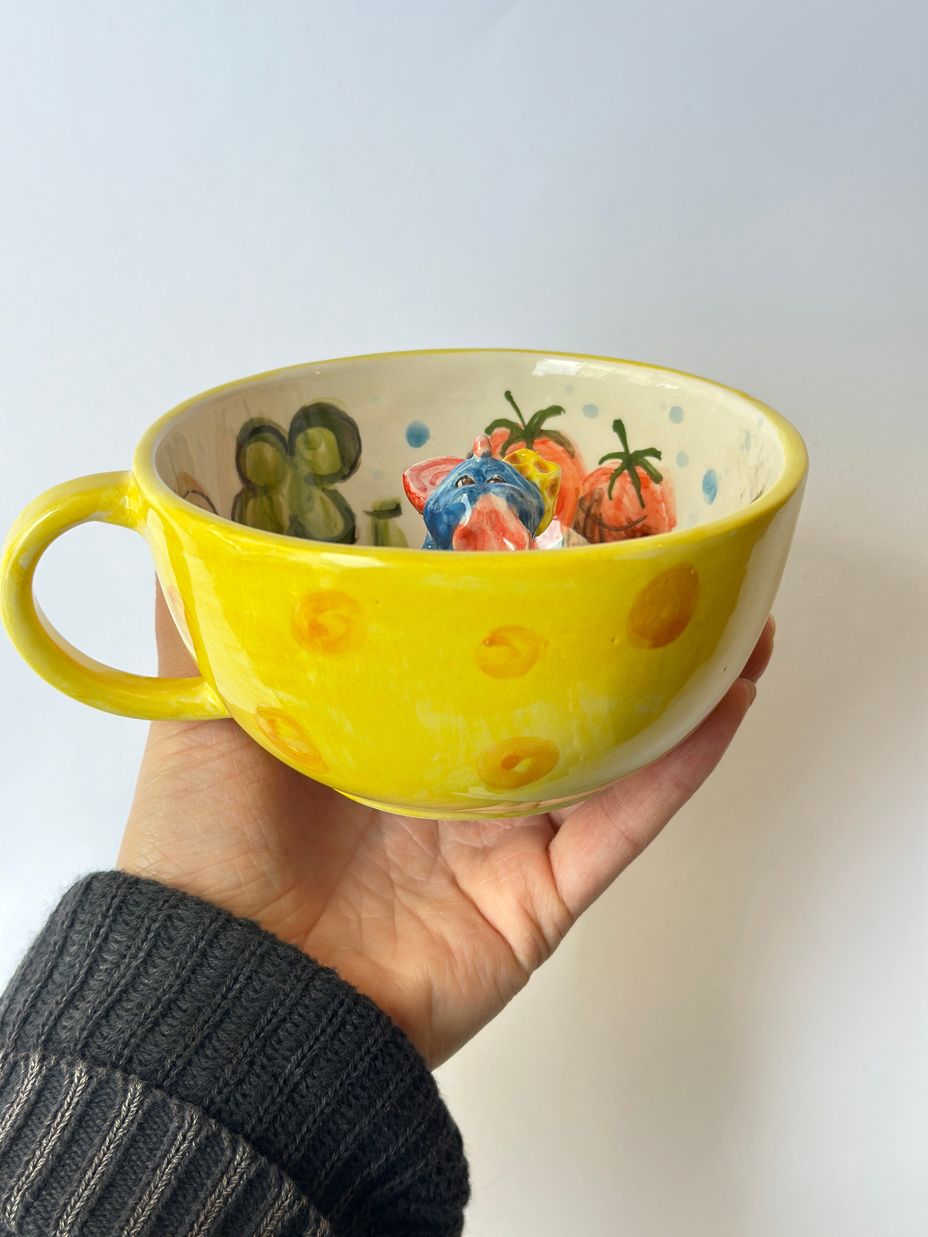 Ratatouille handmade mug