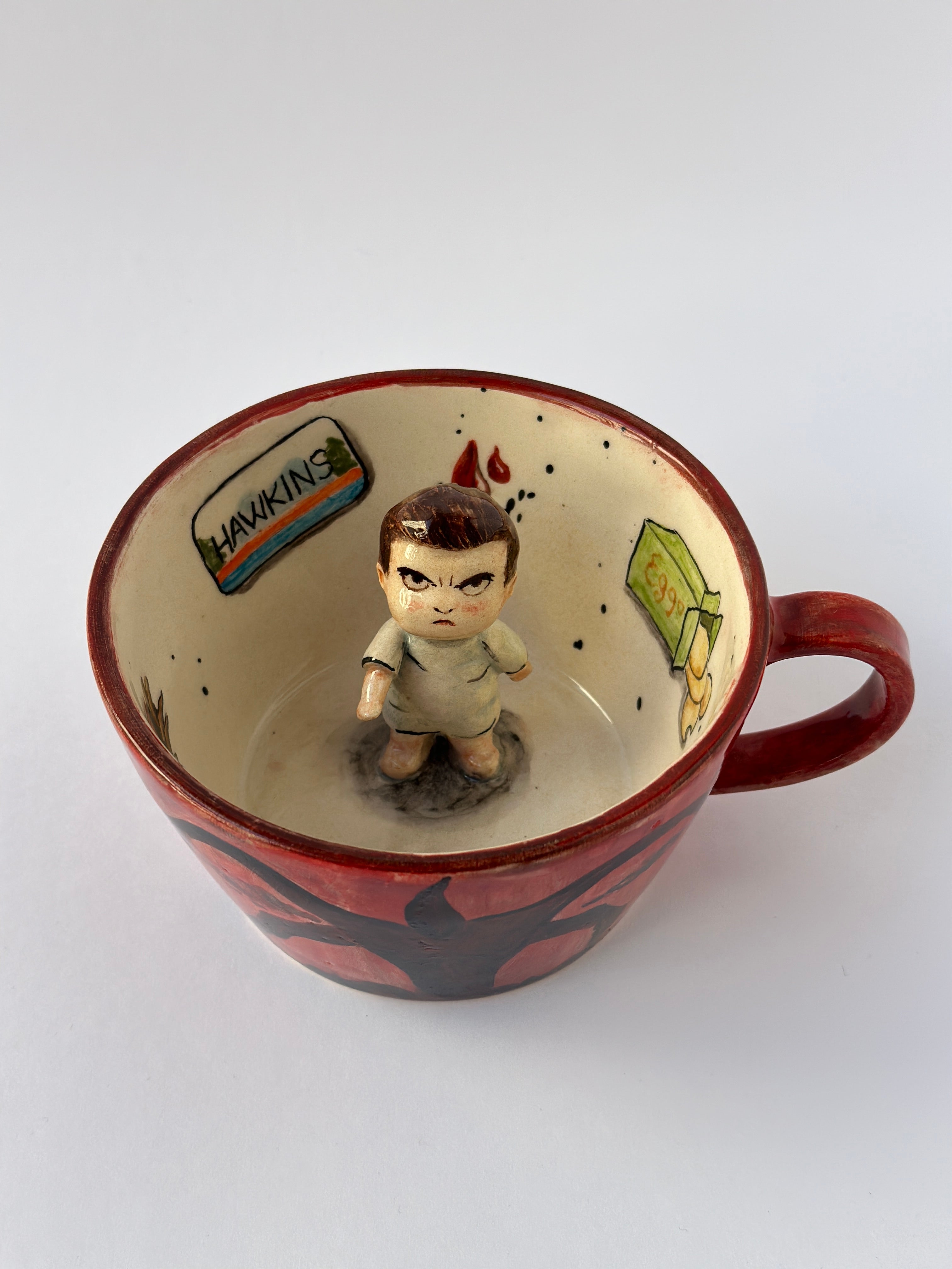 Stranger things “Eleven” handmade mug