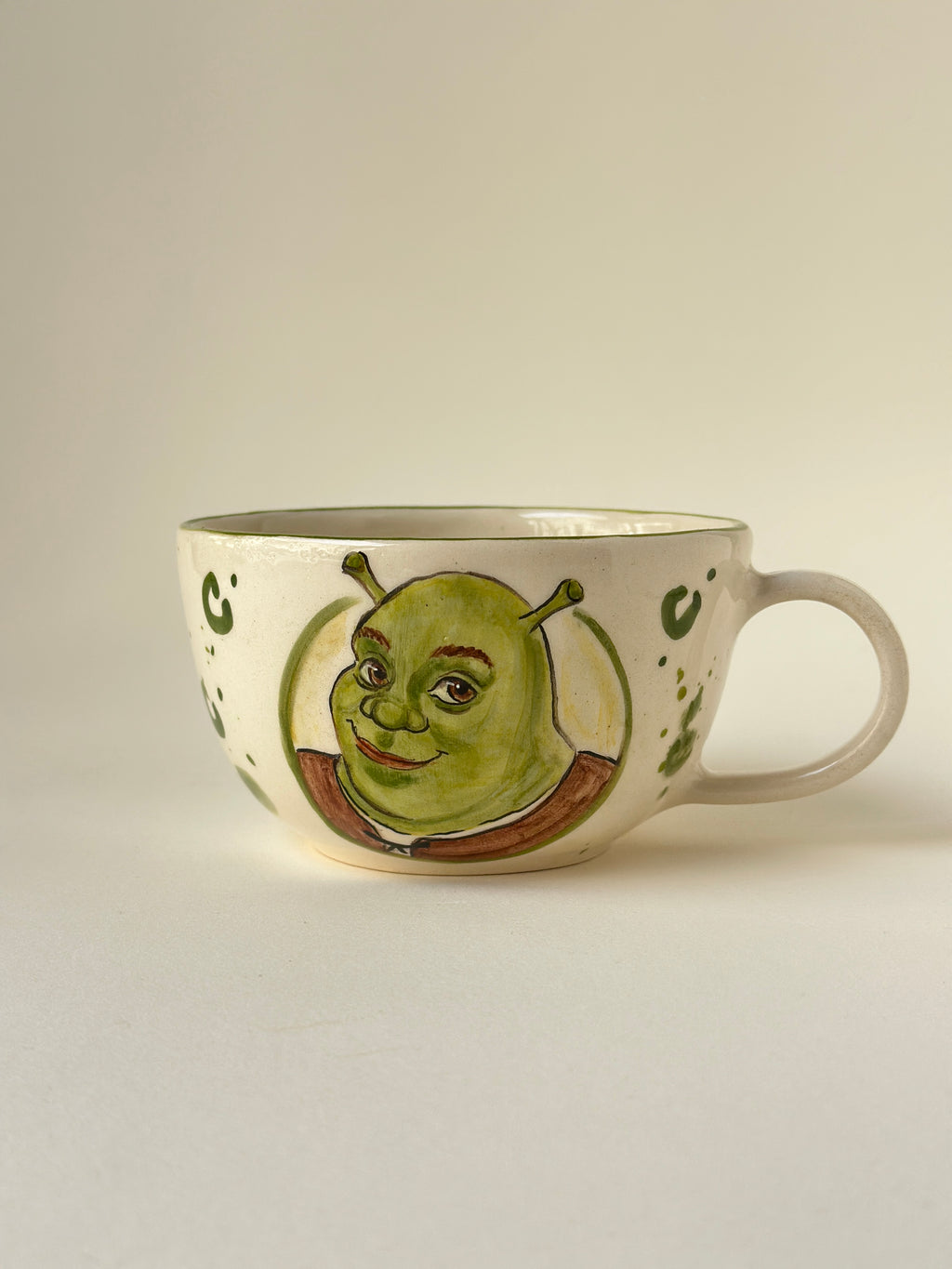Shrek Handmade mug