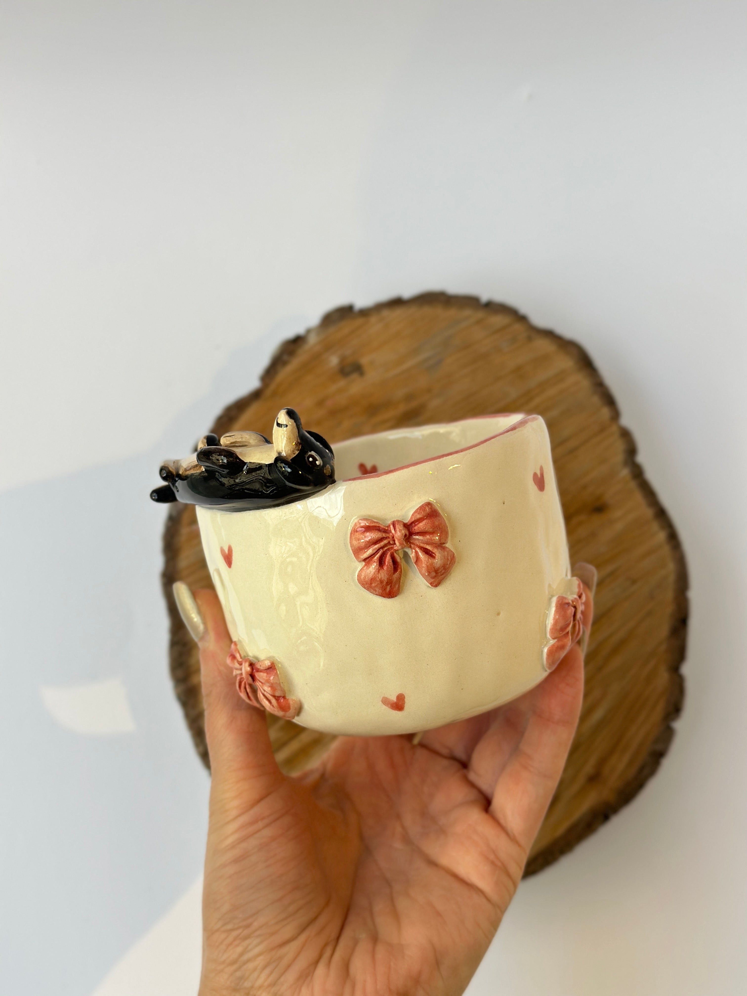 Dachshund handmade mug