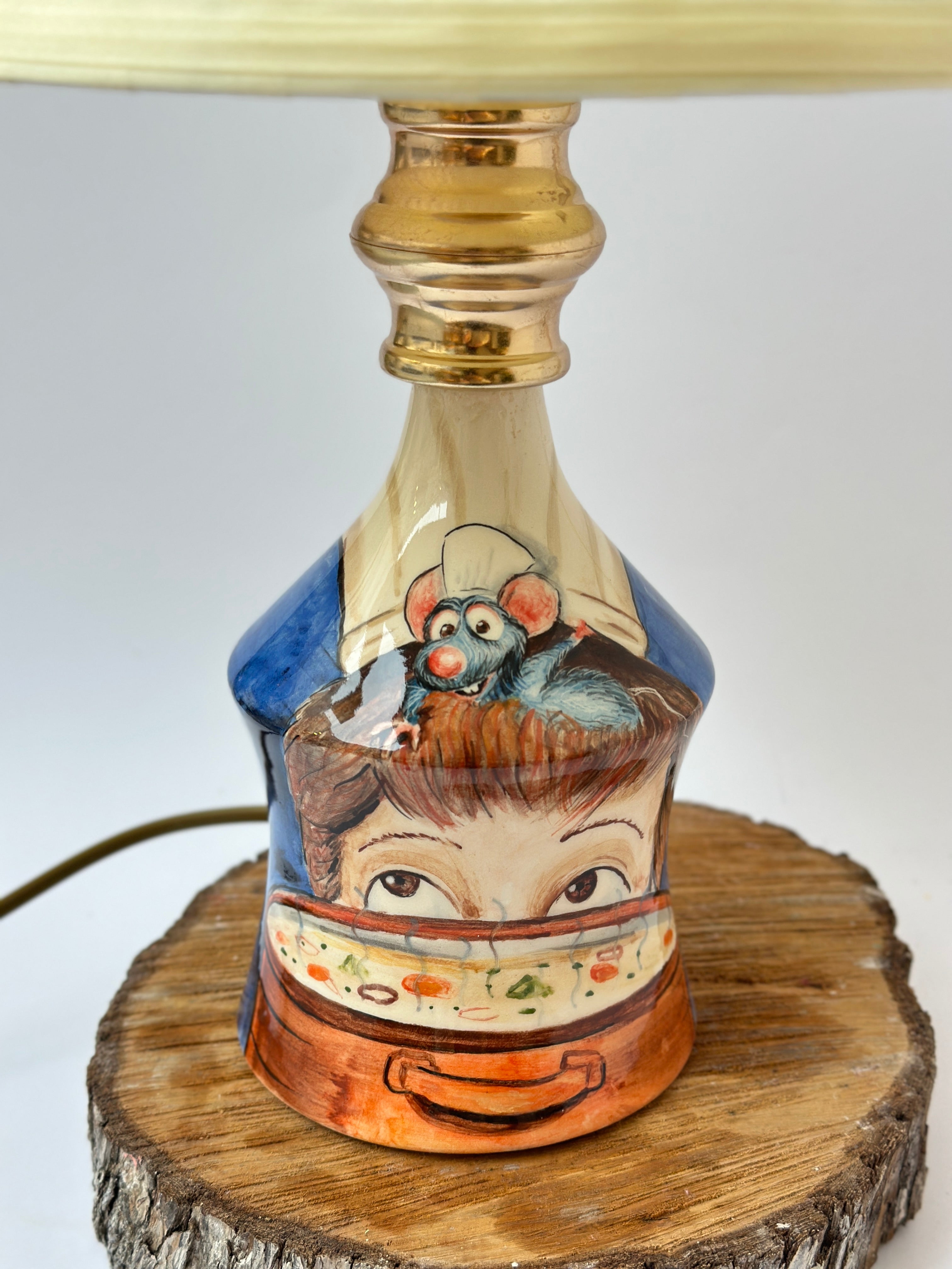 Ratatouille handmade lamp