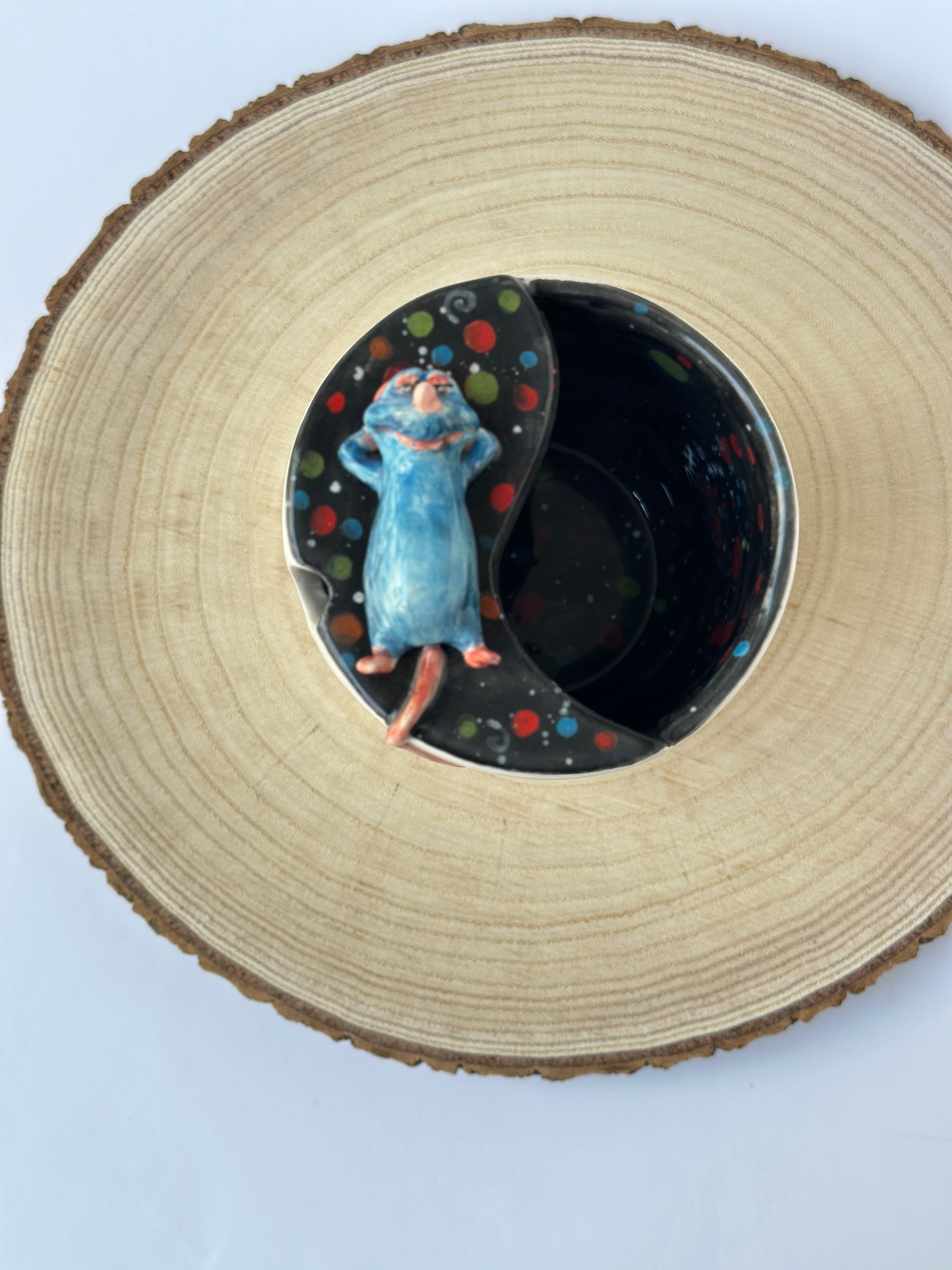 Ratatouille handmade takeaway mug