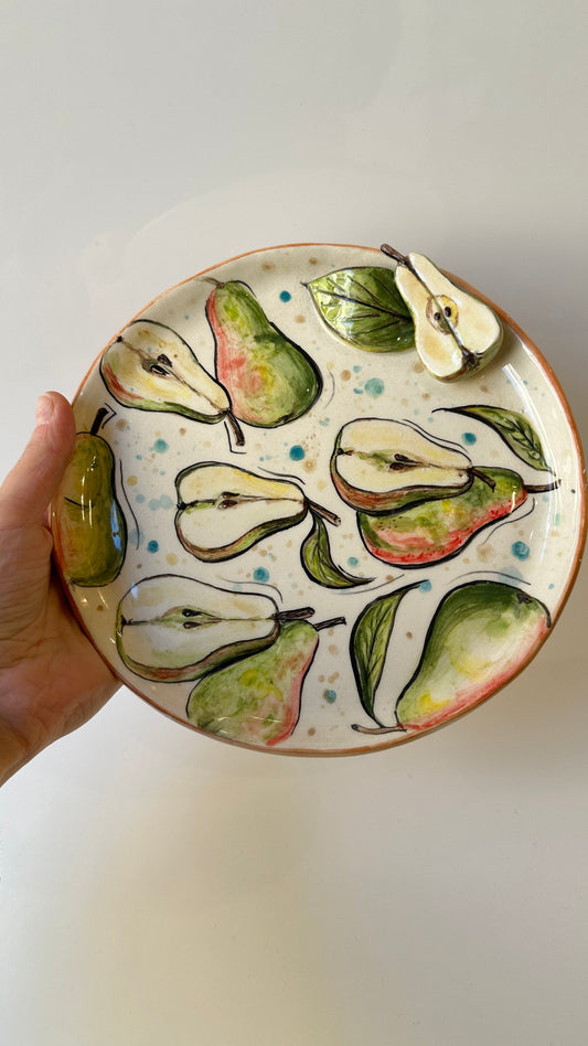 Pear plate