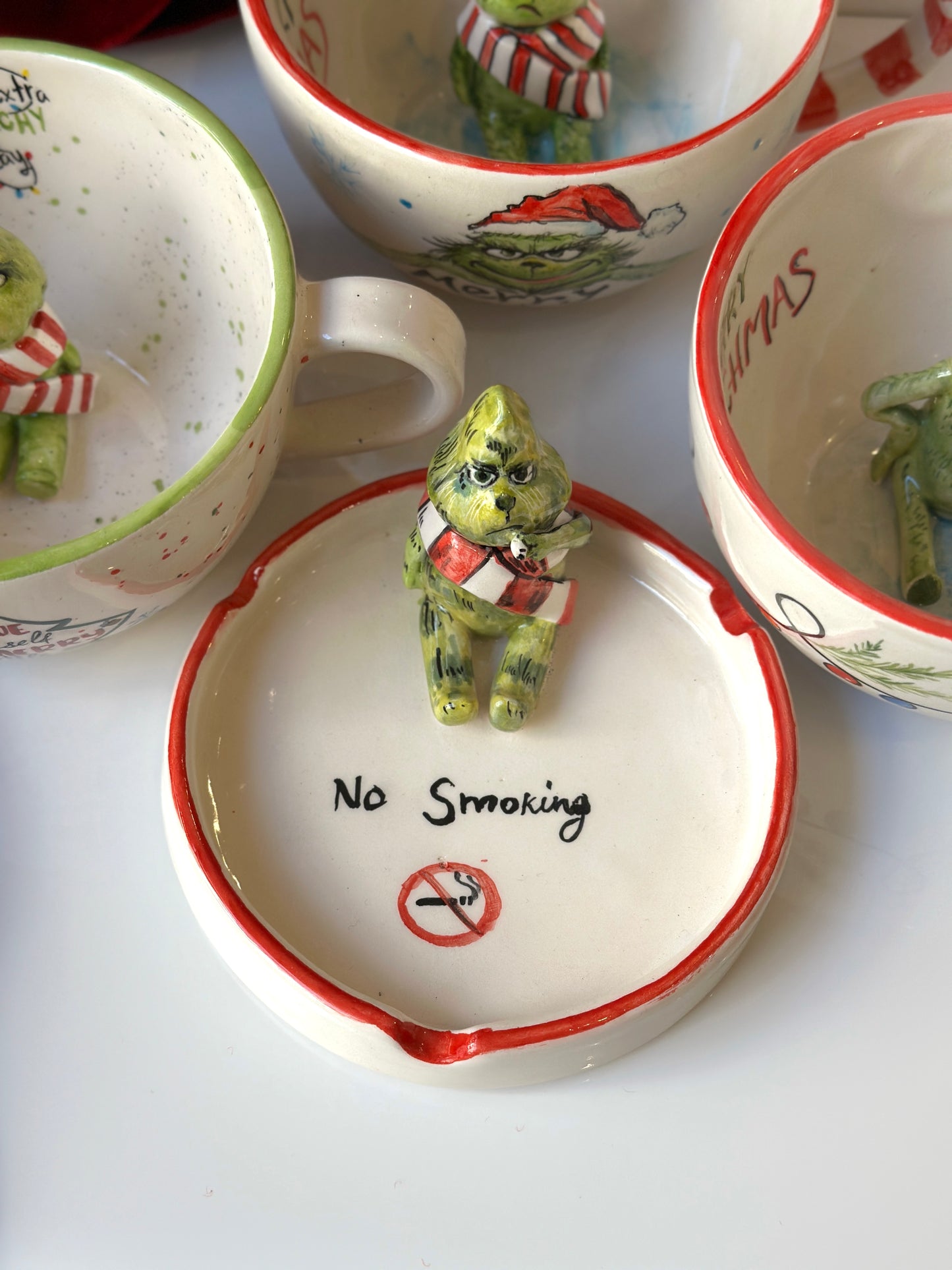Grinch ashtray