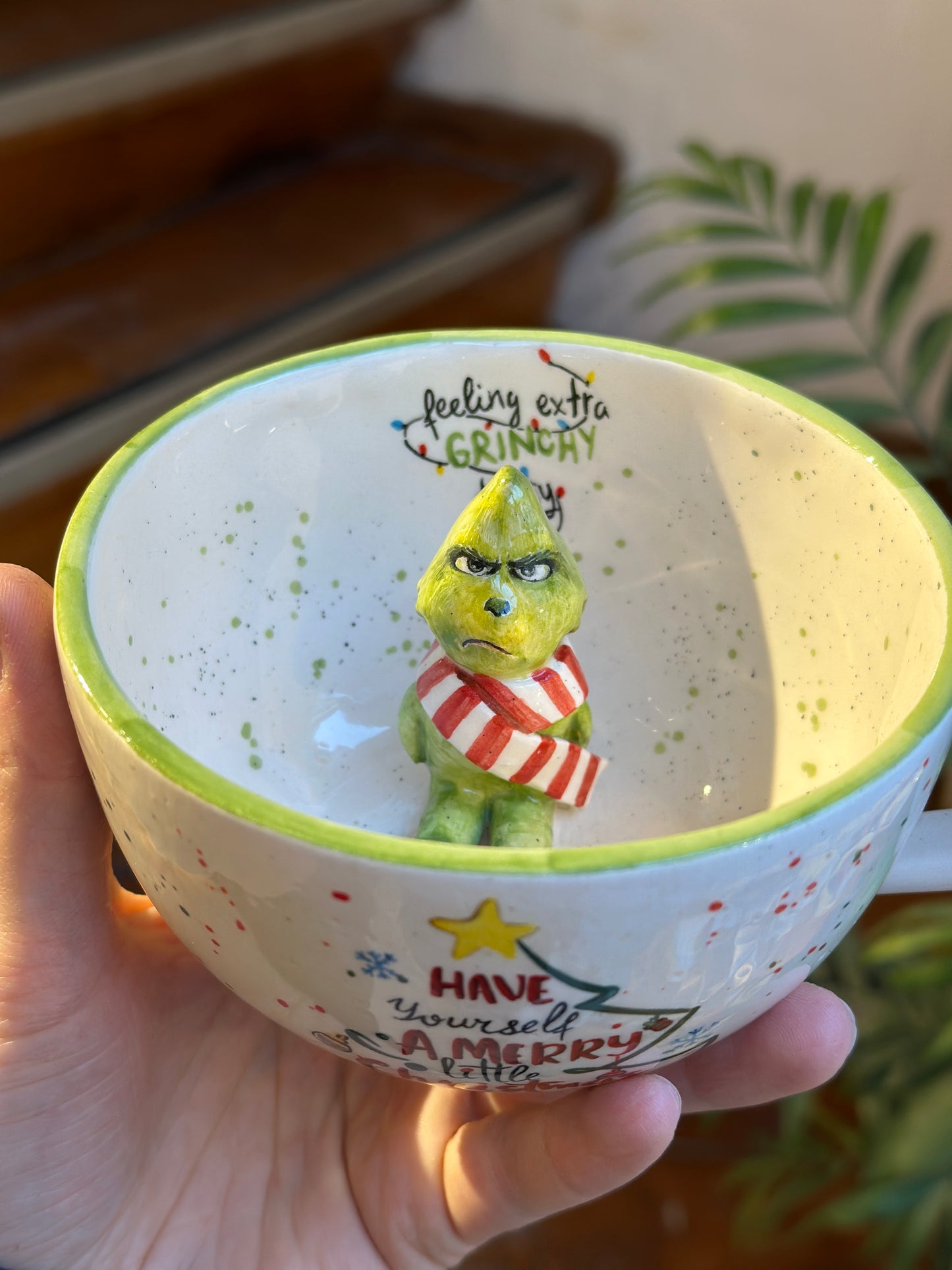 Grinch mug